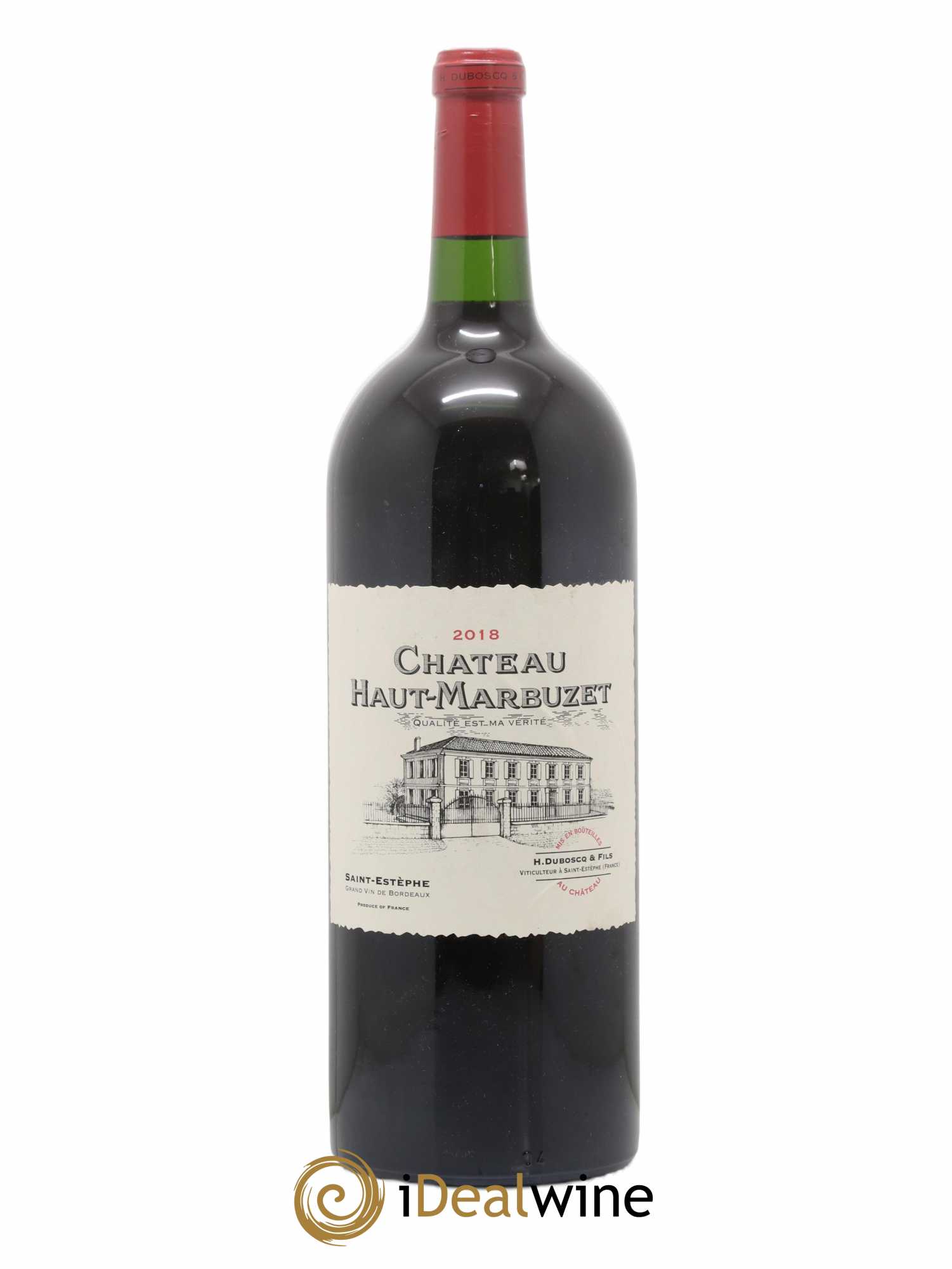 Château Haut Marbuzet 2018 - Lot de 1 magnum - 0
