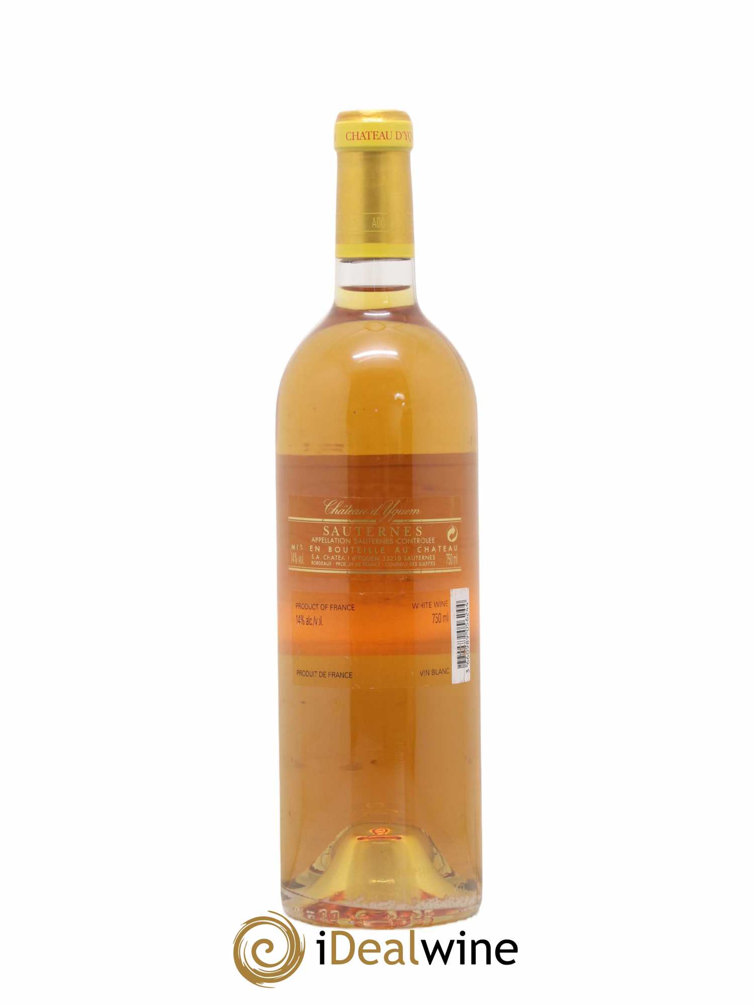 Château d' Yquem 1er Cru Classé Supérieur 2004 - Lotto di 1 bottiglia - 1