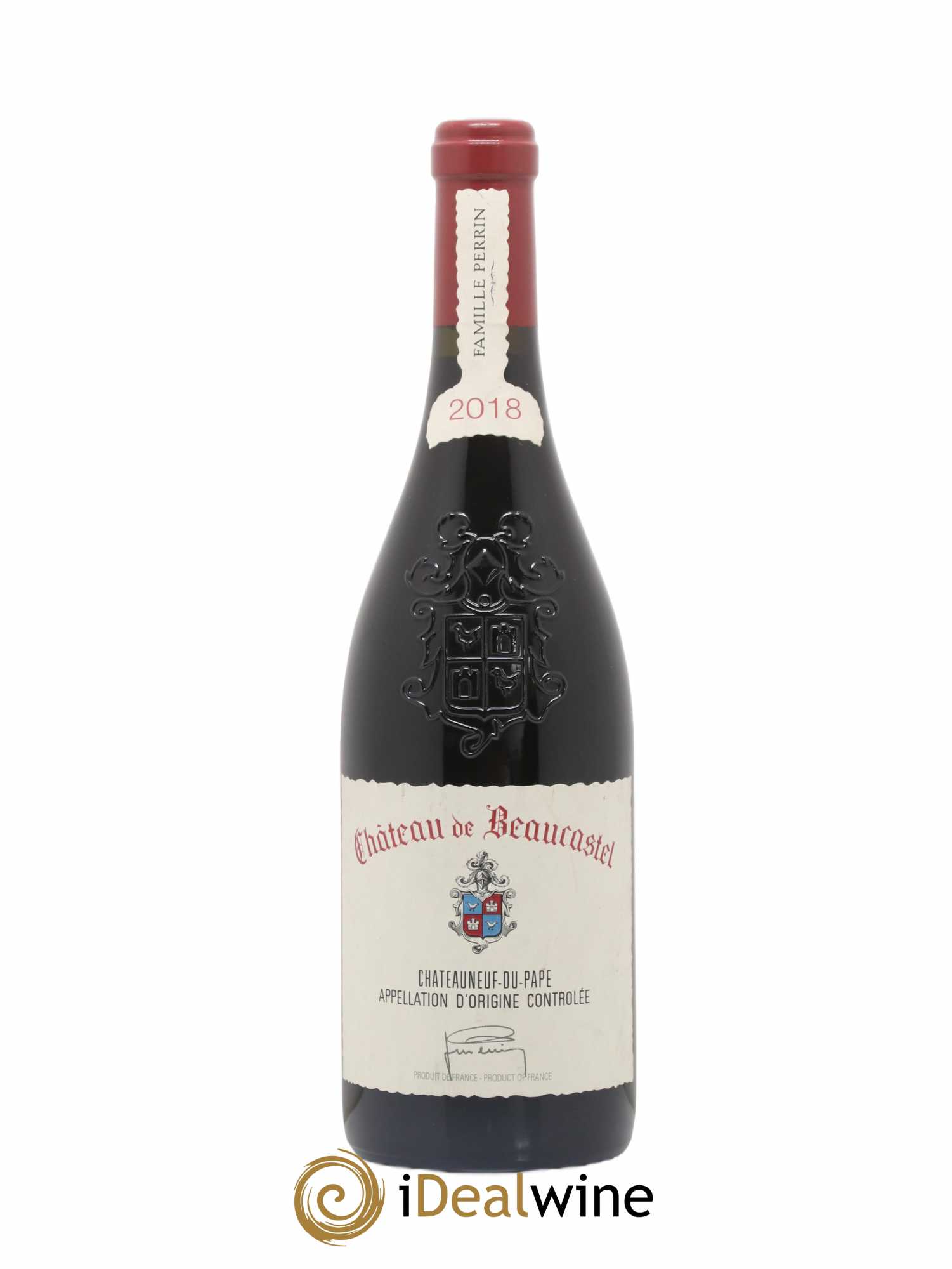 Châteauneuf-du-Pape Château de Beaucastel Famille Perrin 2018 - Lot de 1 bouteille - 0