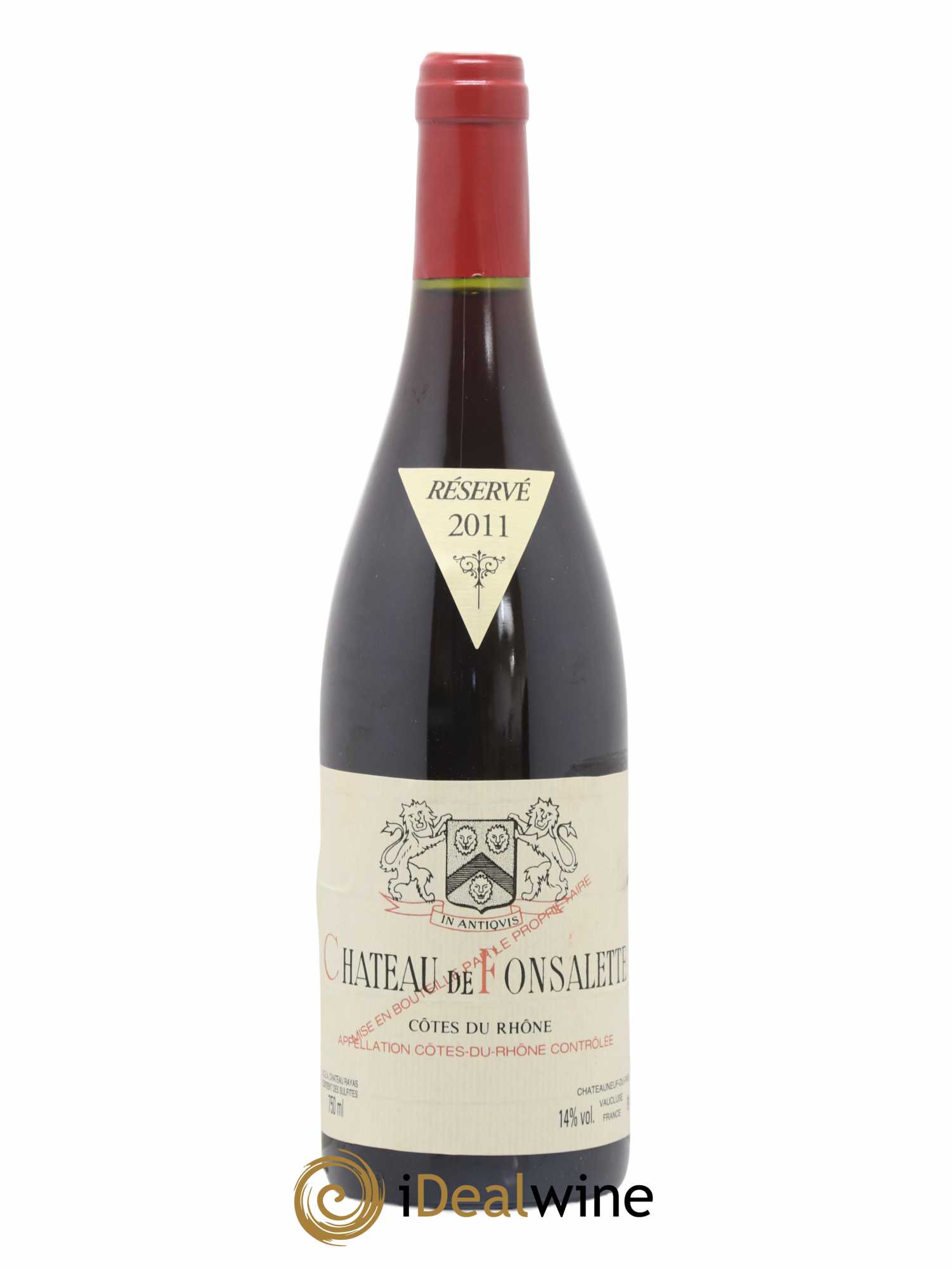 Côtes-du-Rhône Château de Fonsalette Emmanuel Reynaud 2011 - Lot de 1 bouteille - 0