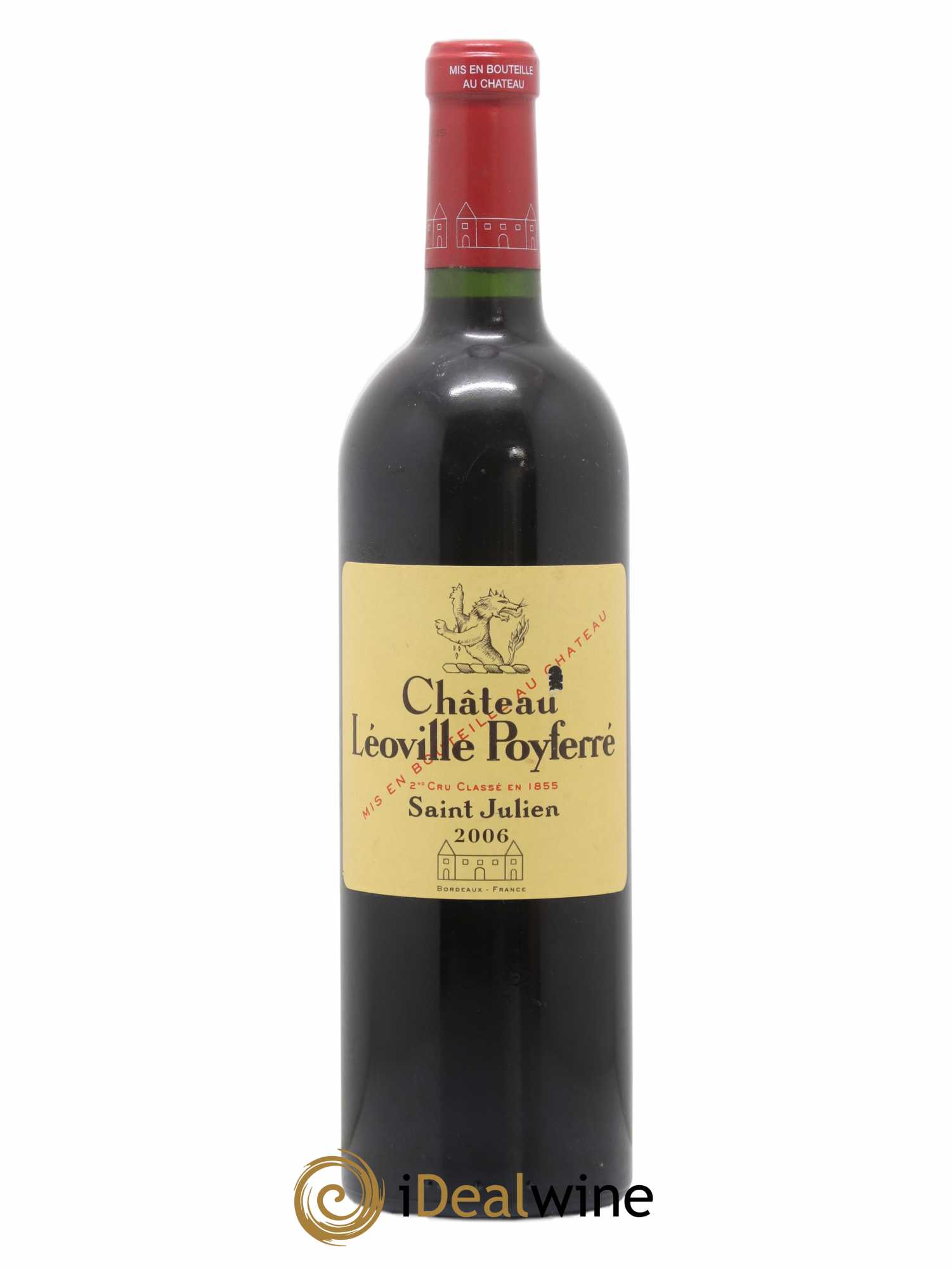 Château Léoville Poyferré 2ème Grand Cru Classé 2006 - Lot de 1 bouteille - 0