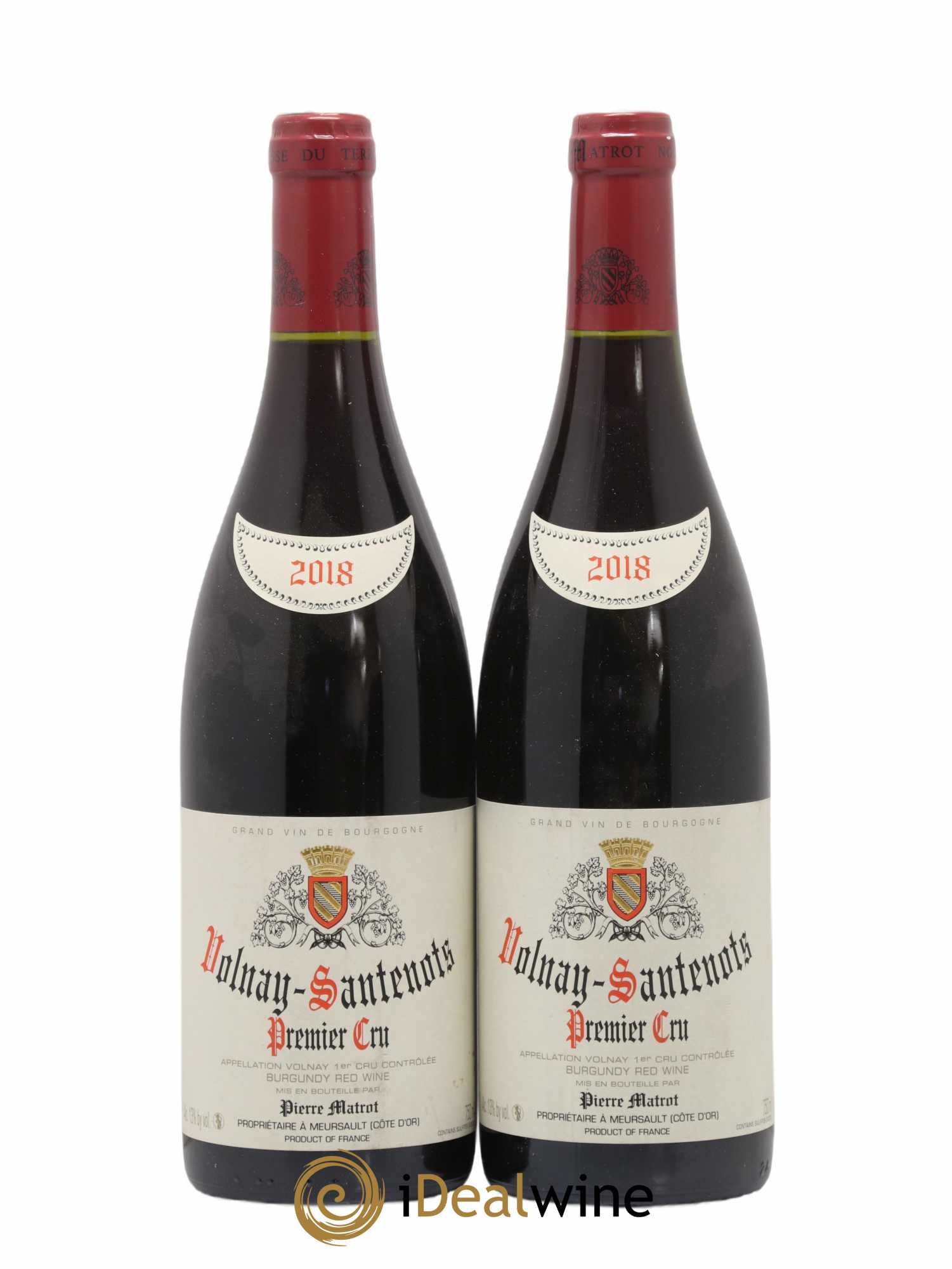Volnay 1er Cru Santenots Matrot (Domaine) Matrot 2018 - Lot de 2 bouteilles - 0