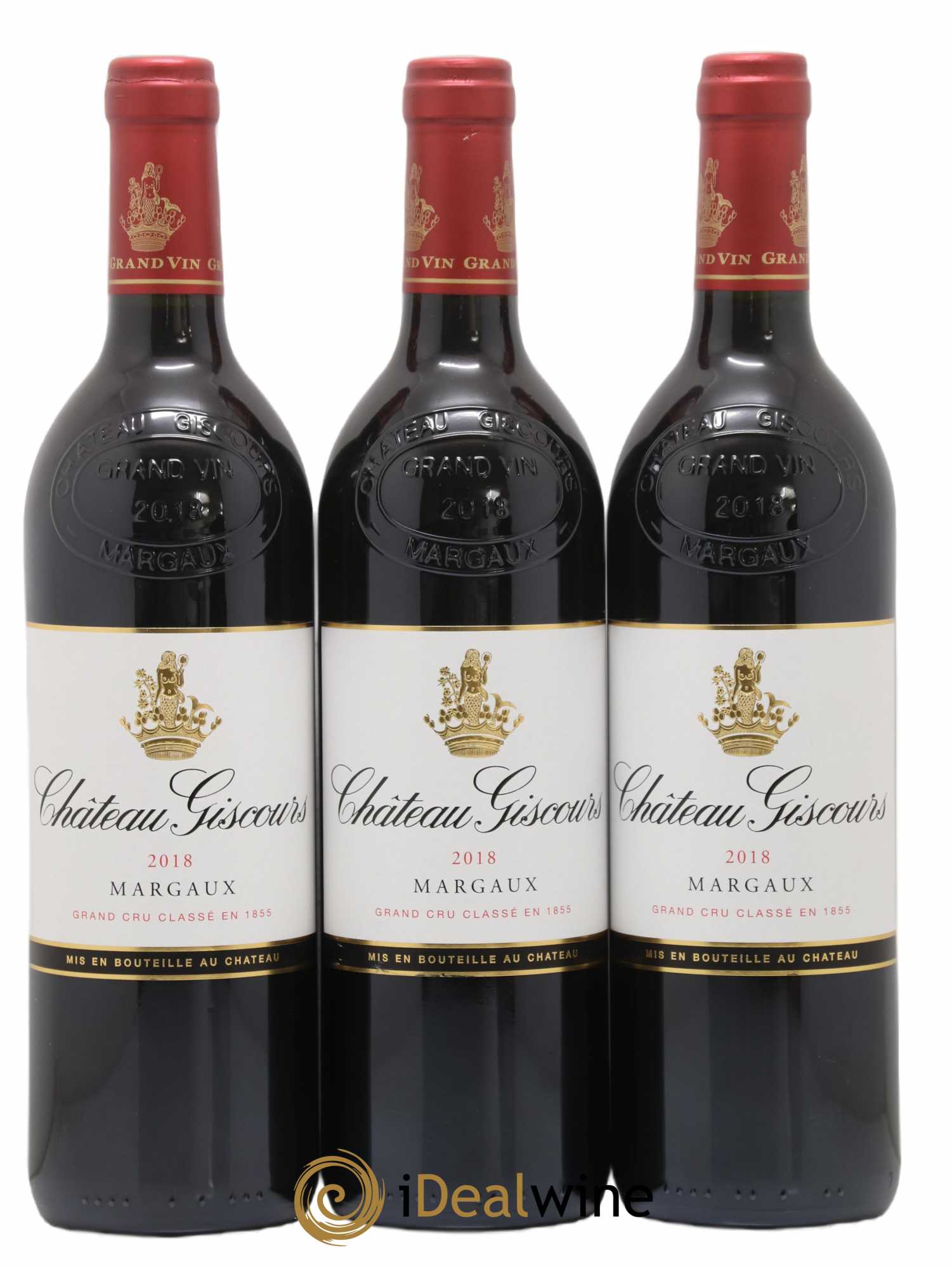 Château Giscours 3ème Grand Cru Classé 2018 - Lot de 3 bouteilles - 0