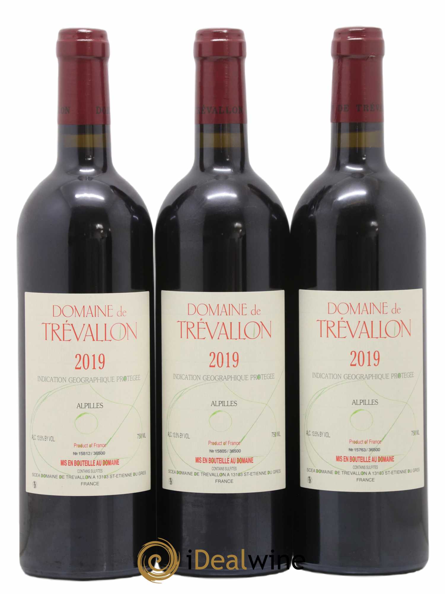 Alpilles Trévallon (Domaine de) Eloi Dürrbach 2019 - Lot de 6 bouteilles - 1