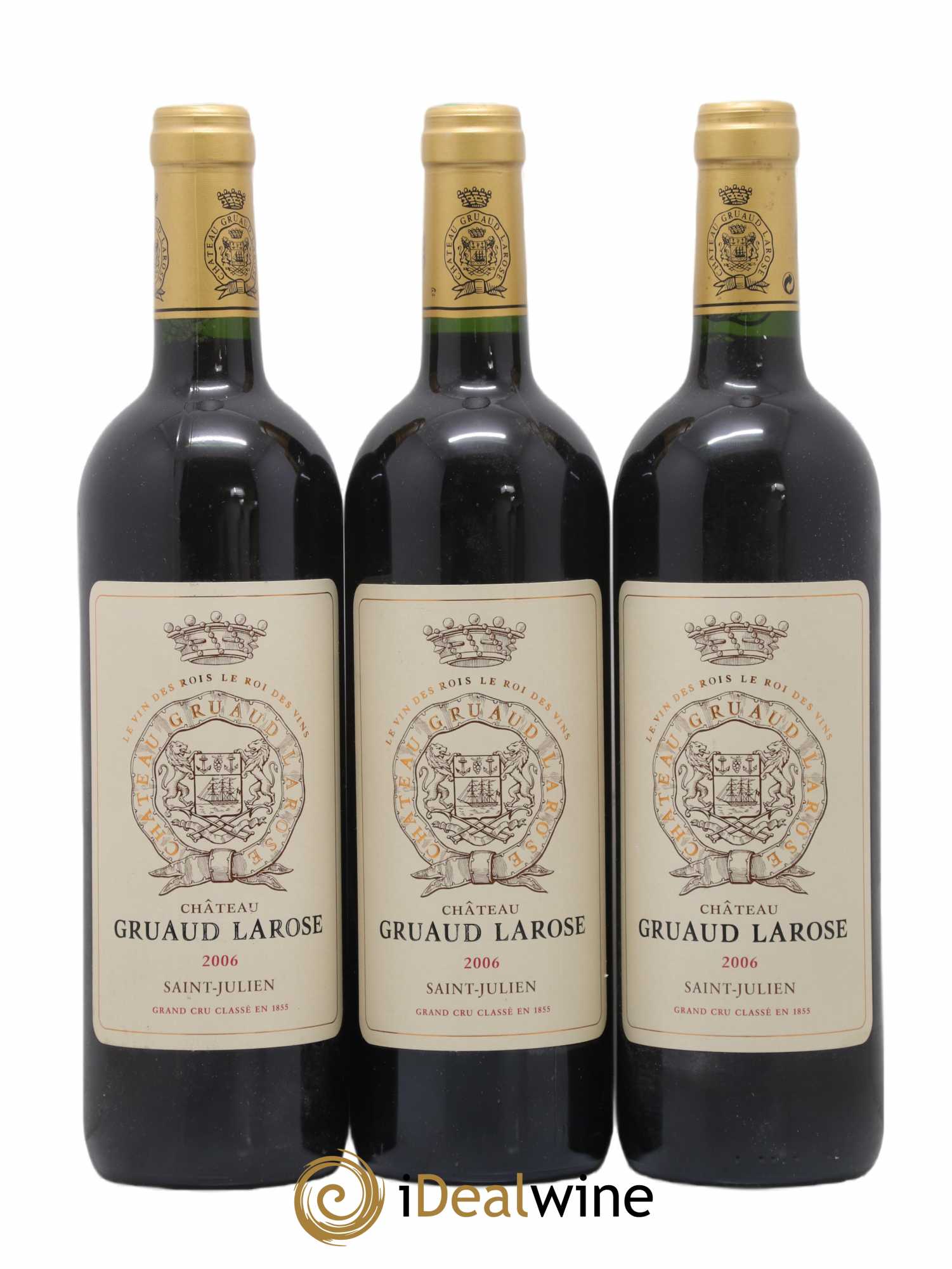 Château Gruaud Larose 2ème Grand Cru Classé 2006 - Lot de 3 bouteilles - 0