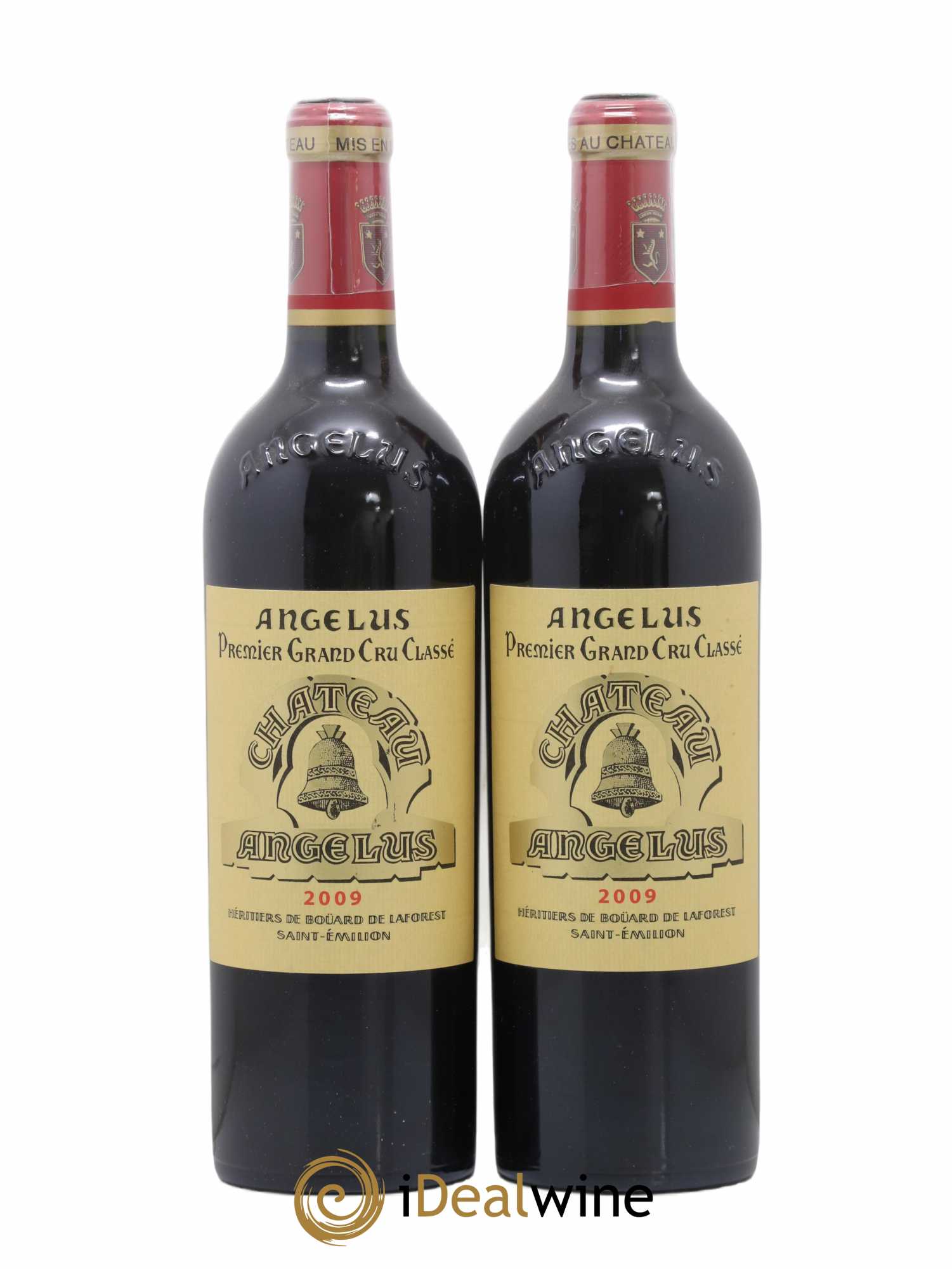 Château Angélus 1er Grand Cru Classé A 2009 - Lot de 2 bouteilles - 0
