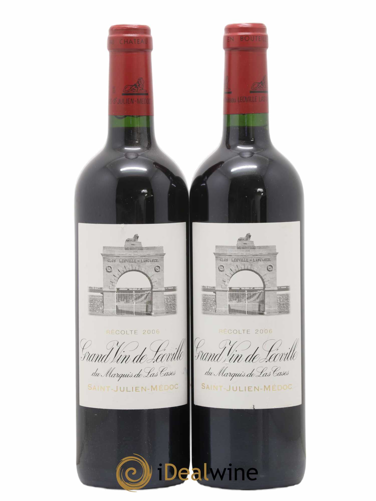 Château Léoville Las Cases 2ème Grand Cru Classé 2006 - Lot de 2 bouteilles - 0