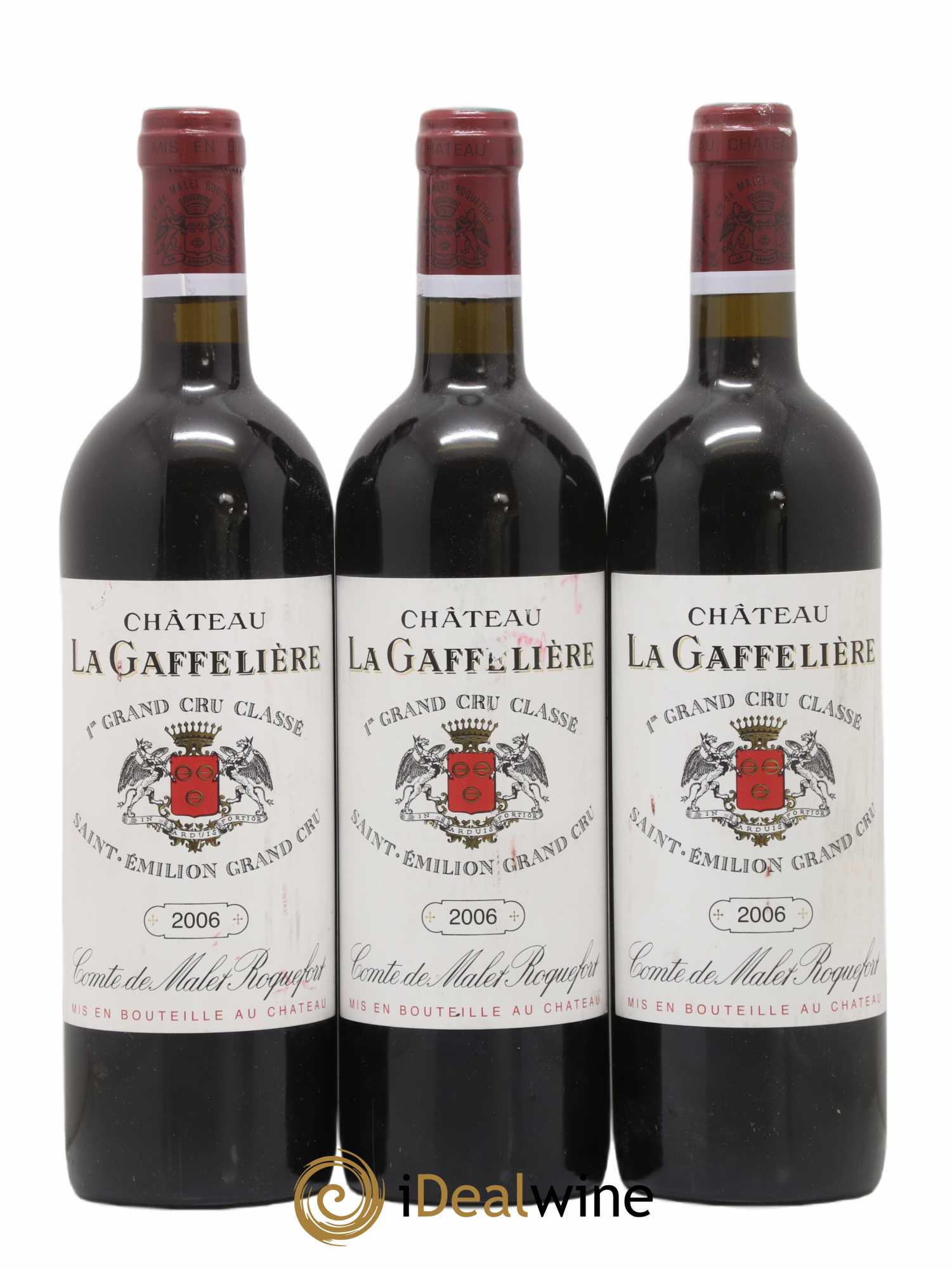 Château la Gaffelière 1er Grand Cru Classé B 2006 - Lot de 3 bouteilles - 0