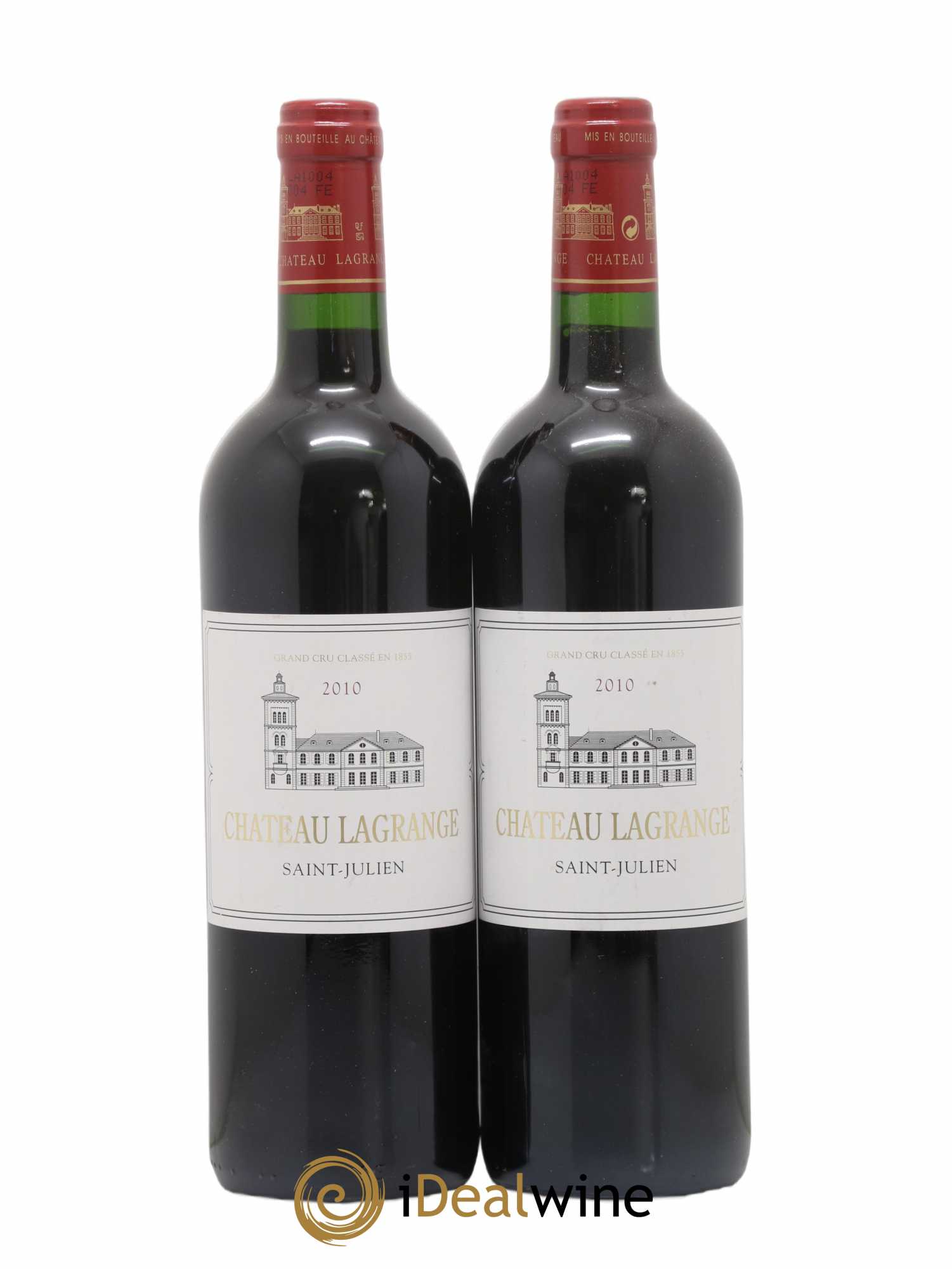 Château Lagrange 3ème Grand Cru Classé 2010 - Lot de 2 bouteilles - 0