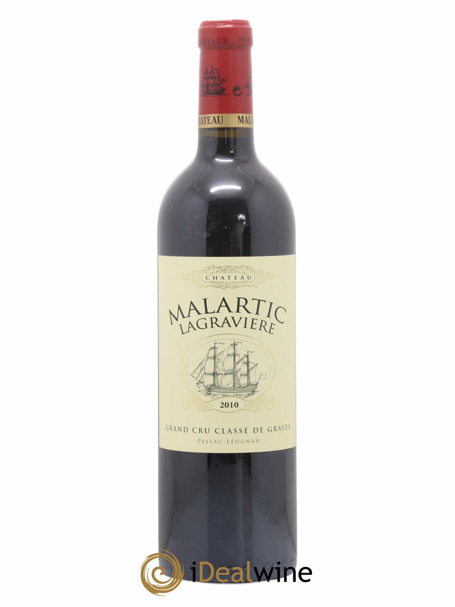 Château Malartic-Lagravière Cru Classé de Graves 2010 - Lot de 1 bouteille - 0
