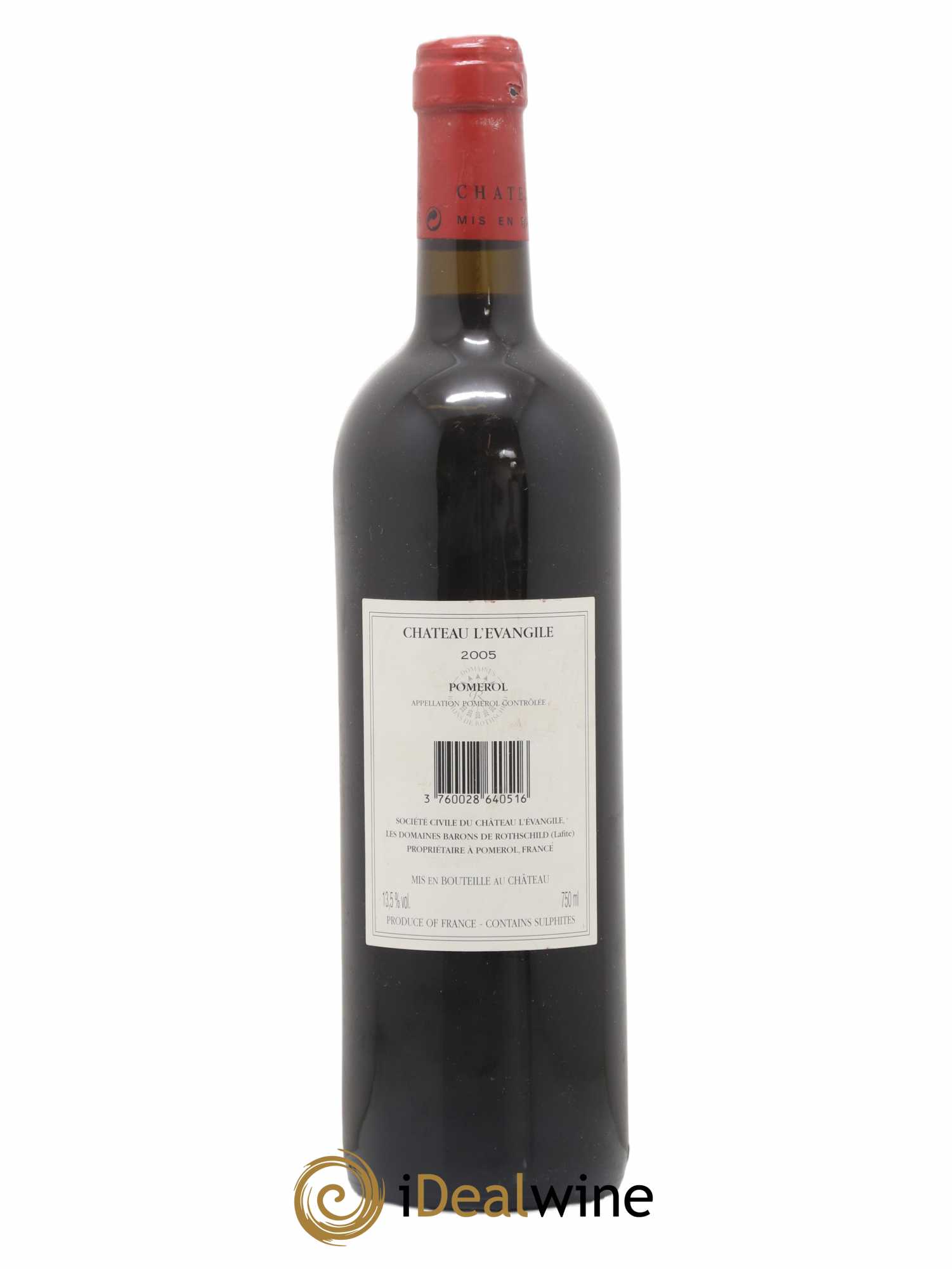 Château l' Évangile 2005 - Lot de 1 bouteille - 1