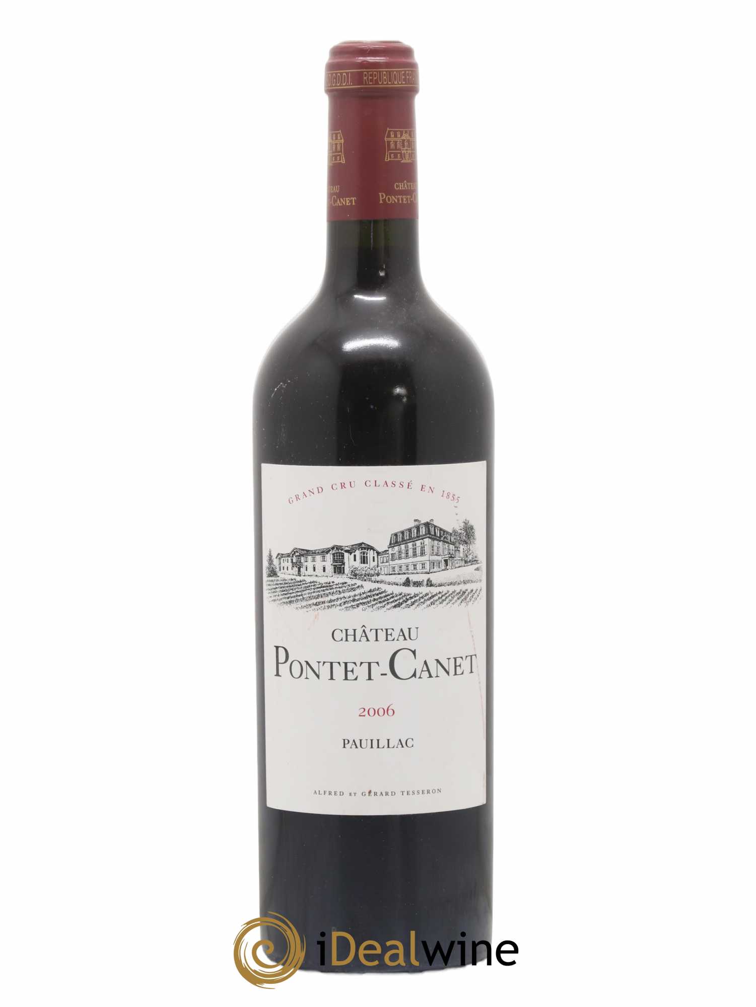 Château Pontet Canet 5ème Grand Cru Classé 2006 - Lot de 1 bouteille - 0
