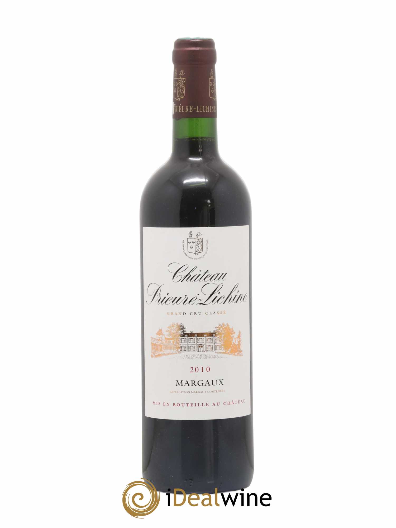 Château Prieuré Lichine 4ème Grand Cru Classé 2010 - Lot de 1 bouteille - 0