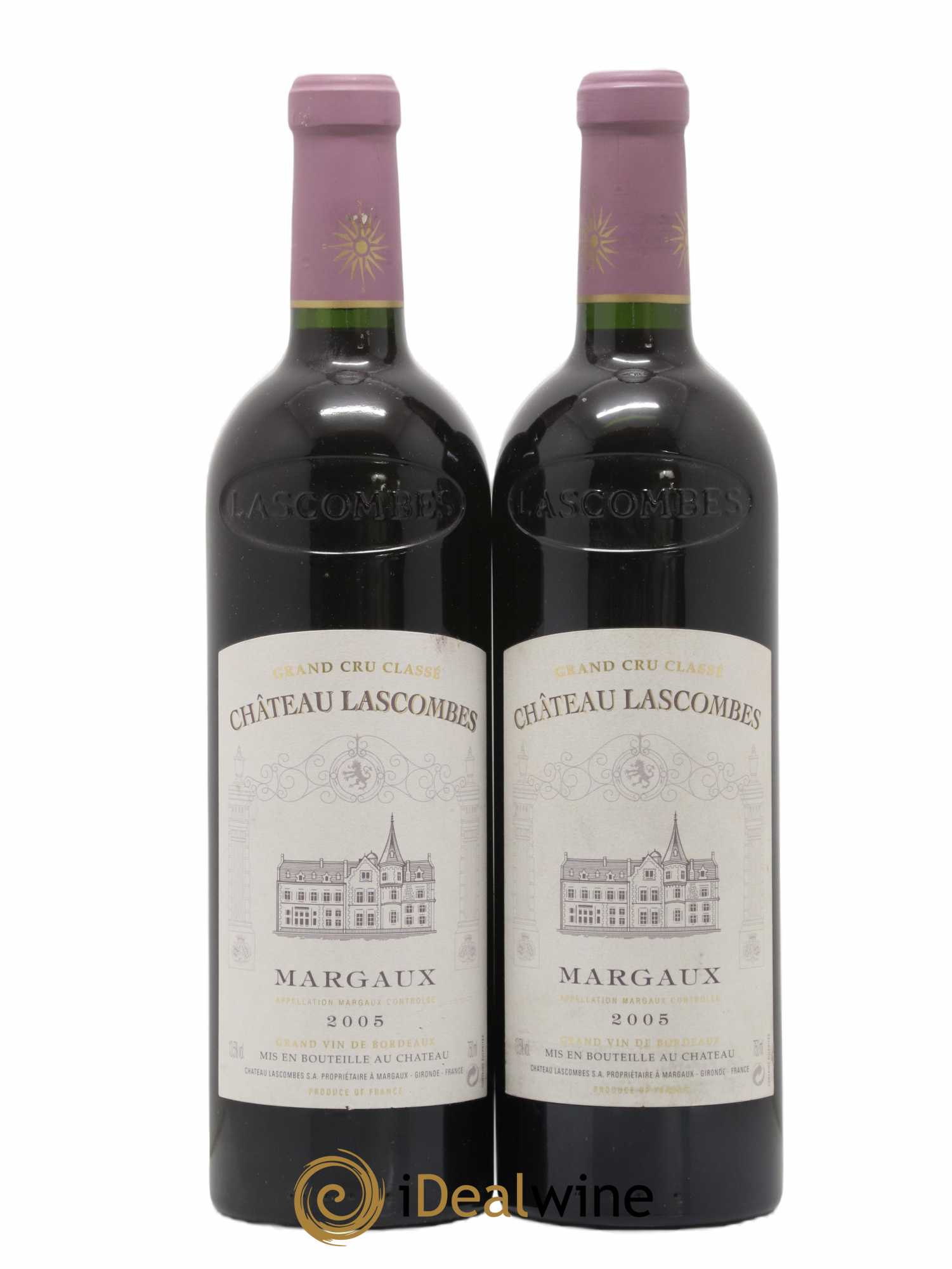 Château Lascombes 2ème Grand Cru Classé 2005 - Lot de 2 bouteilles - 0