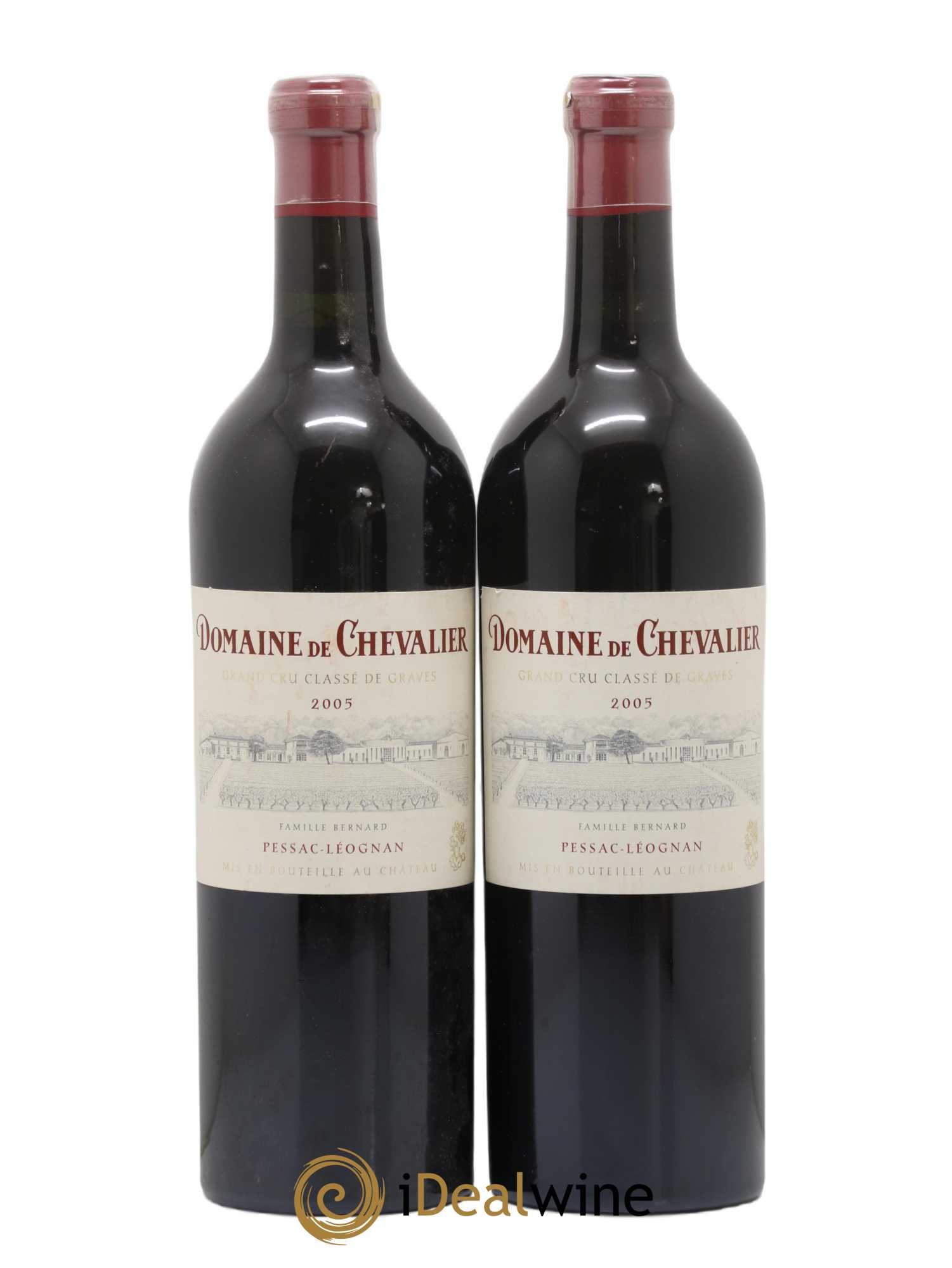Domaine de Chevalier Cru Classé de Graves 2005 - Lot de 2 bouteilles - 0