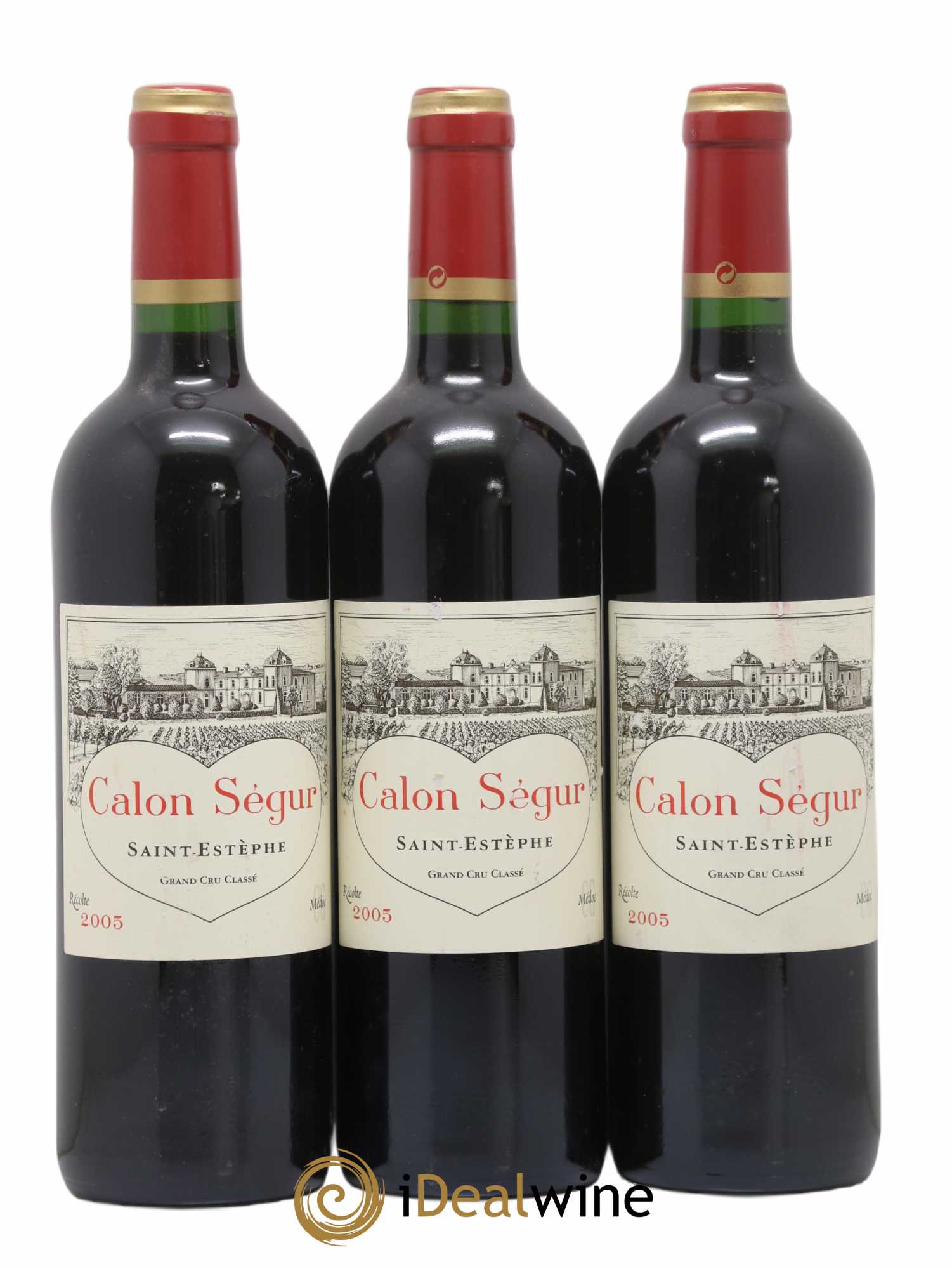 Château Calon Ségur 3ème Grand Cru Classé 2005 - Lot de 6 bouteilles - 2