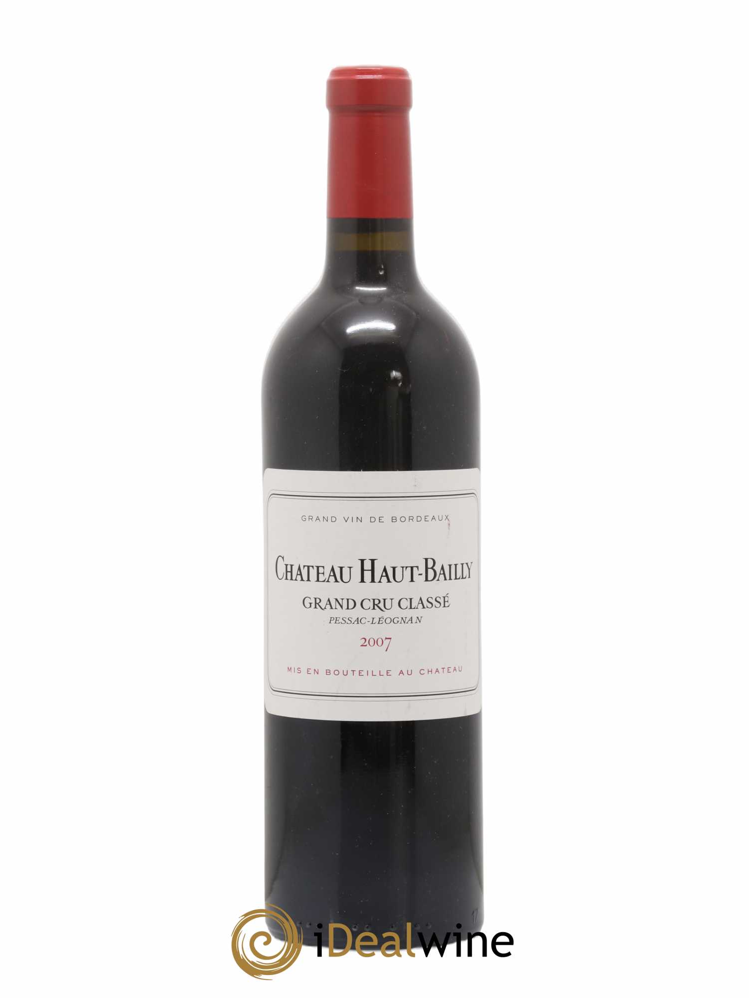 Château Haut-Bailly Cru Classé de Graves 2007 - Lot de 1 bouteille - 0