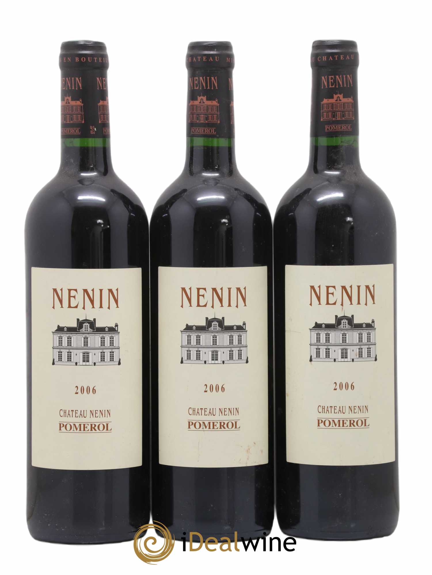 Château Nenin 2006 - Lot de 3 bouteilles - 0