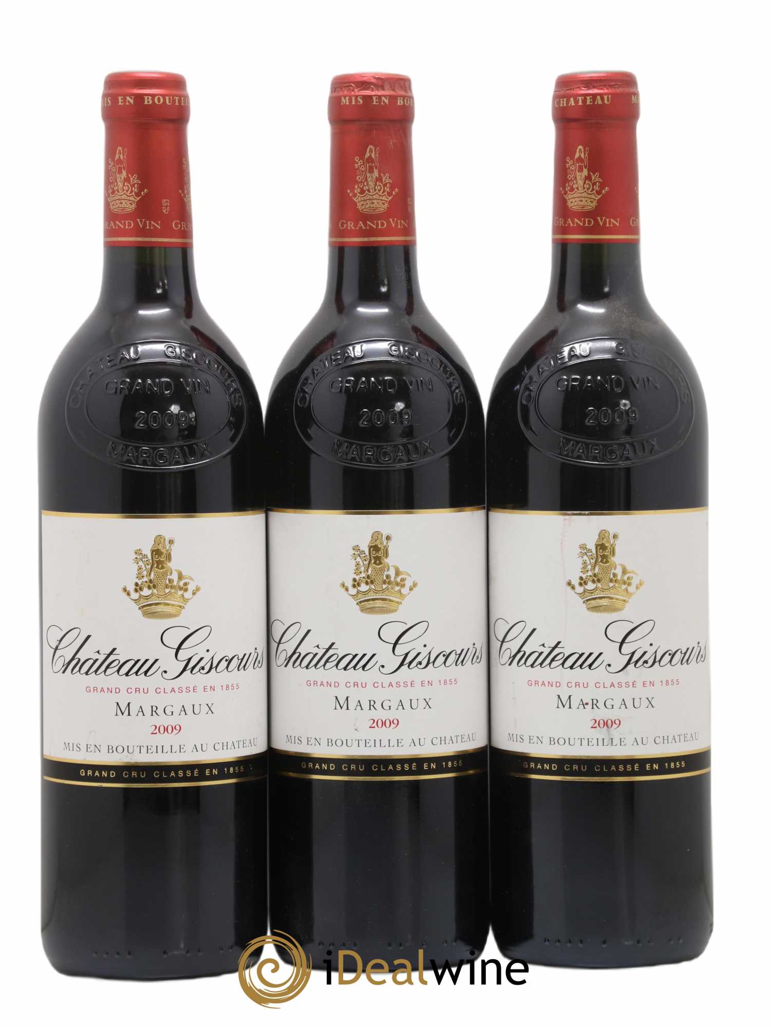 Château Giscours 3ème Grand Cru Classé 2009 - Lot de 3 bouteilles - 0