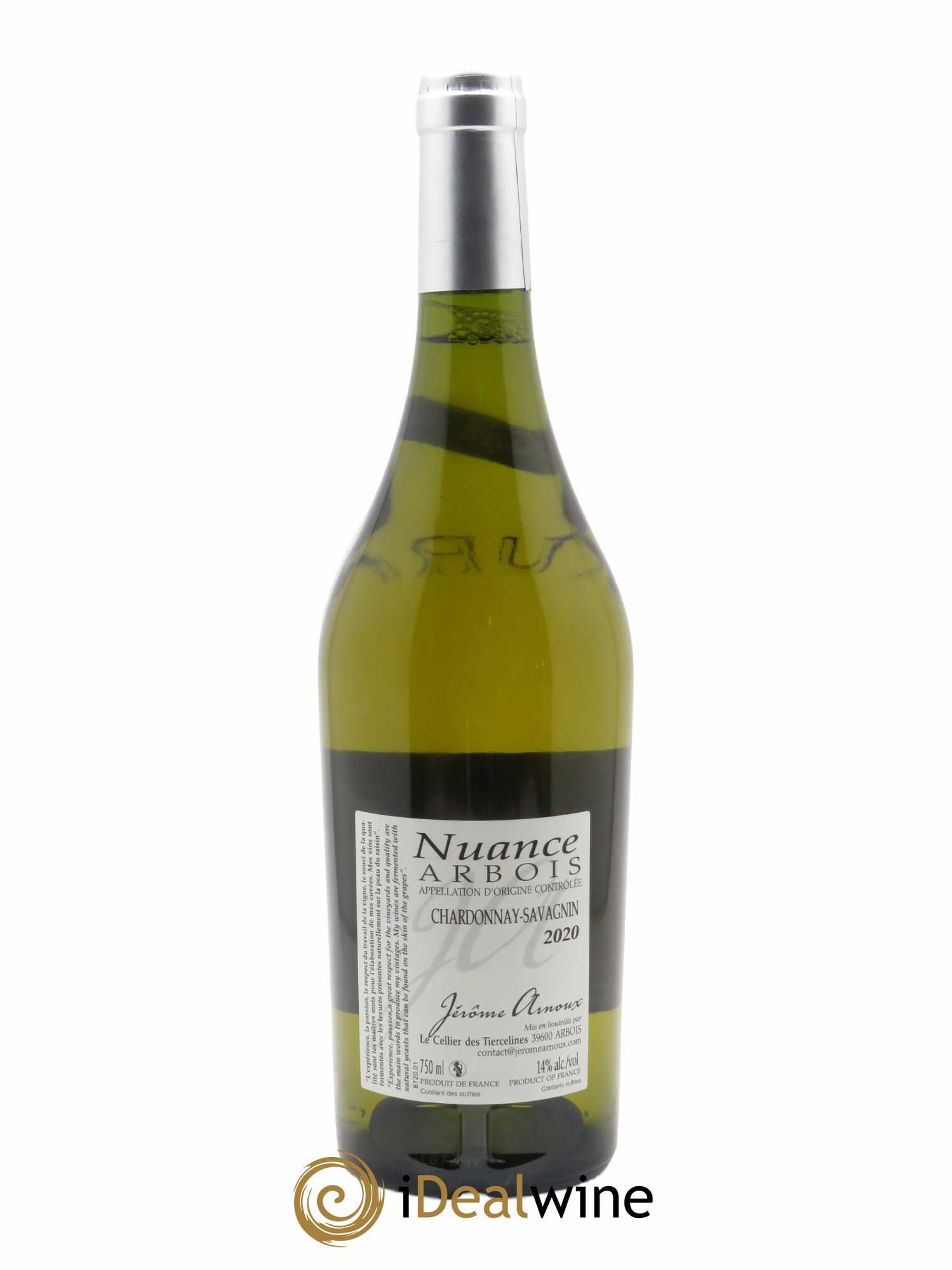 Arbois Nuance Jérôme Arnoux 2020 - Lot of 1 bottle - 1