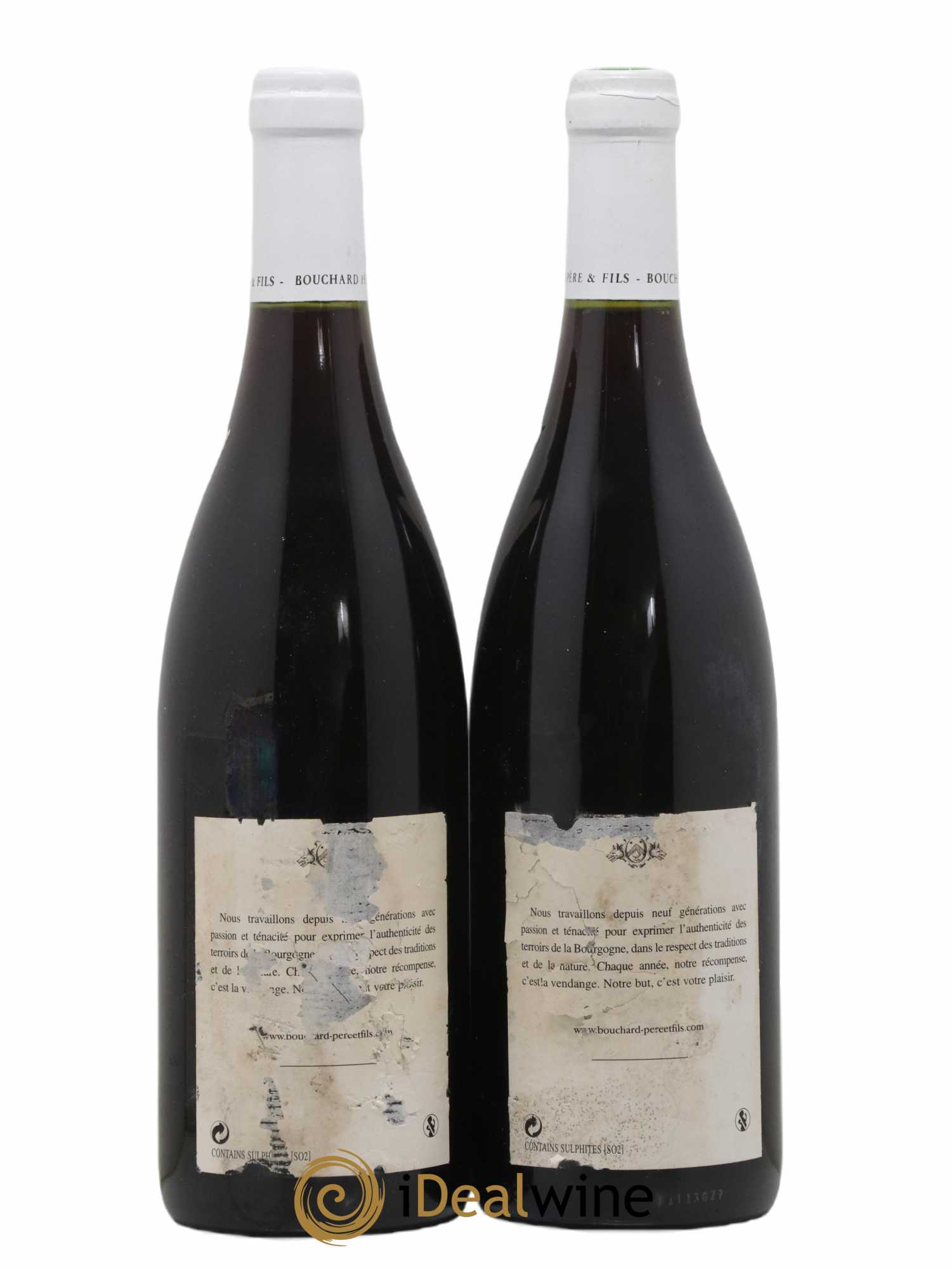 Beaune 1er Cru Grèves - Vigne de l'Enfant Jésus Bouchard Père & Fils 2001 - Lot de 2 bouteilles - 1