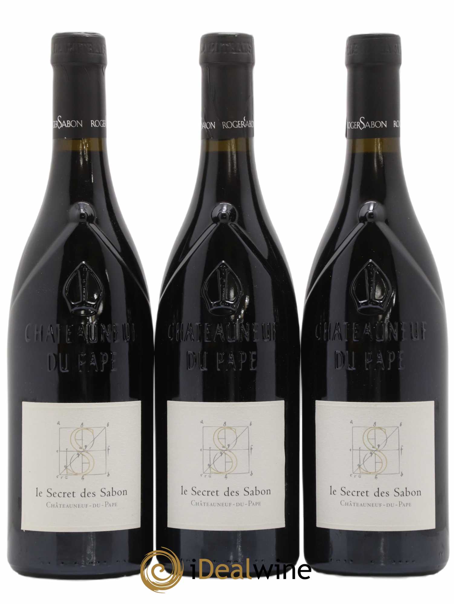 Châteauneuf-du-Pape Le Secret des Sabon Domaine Roger Sabon 2007 - Lot de 3 bouteilles - 0