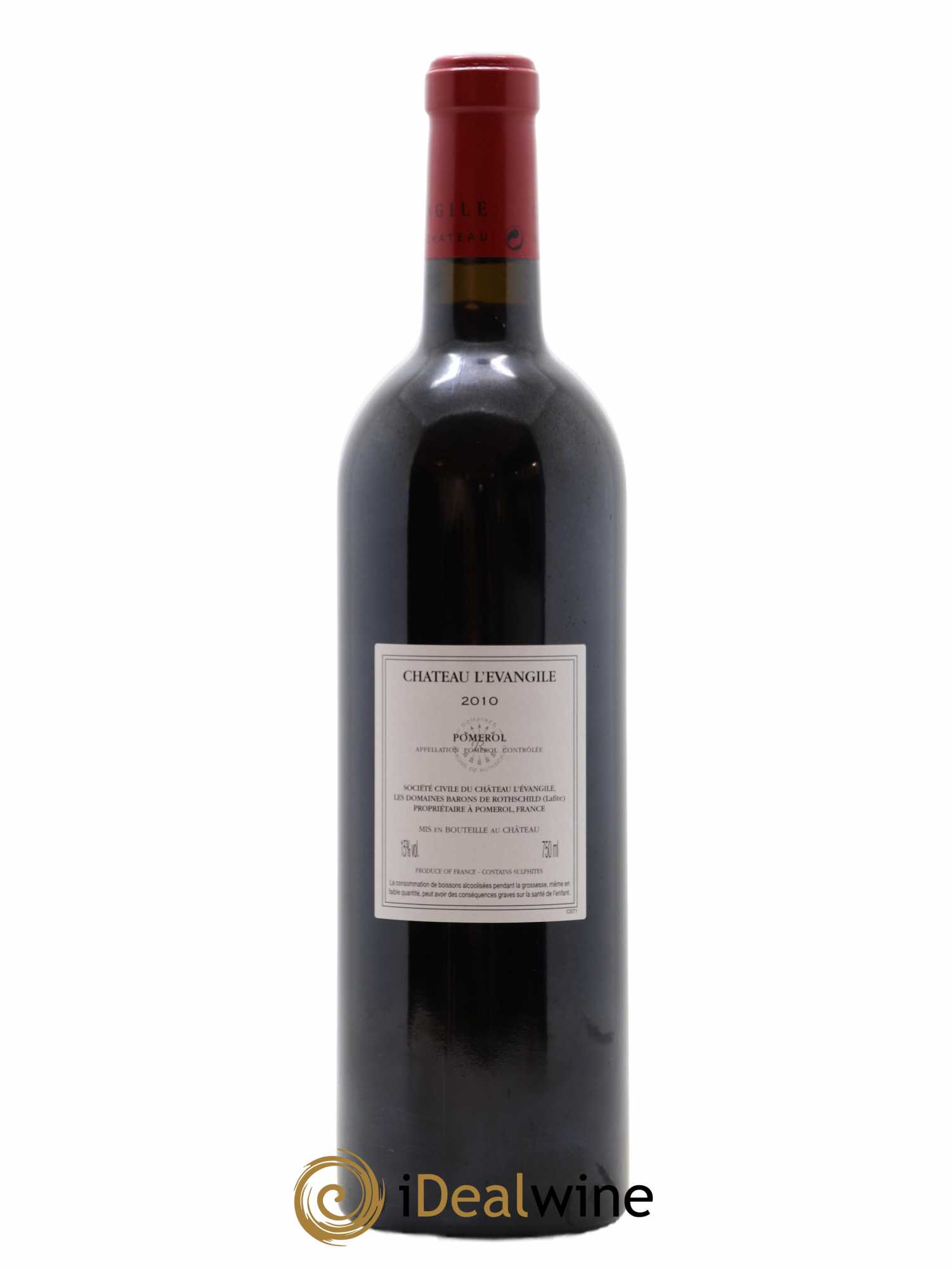 Château l' Évangile 2010 - Lot de 1 bouteille - 1