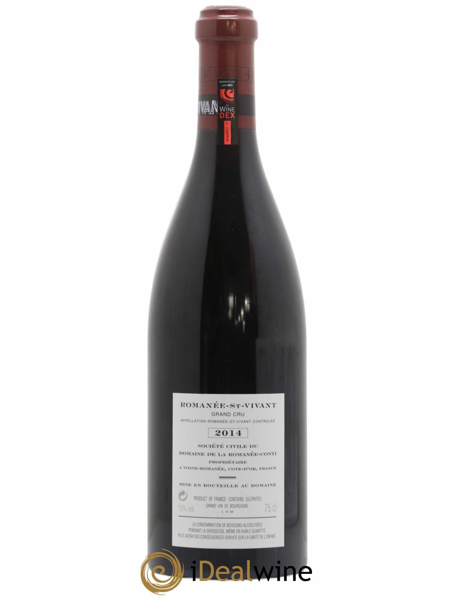 Romanée-Saint-Vivant Grand Cru Domaine de la Romanée-Conti 2014 - Lot de 1 bouteille - 1