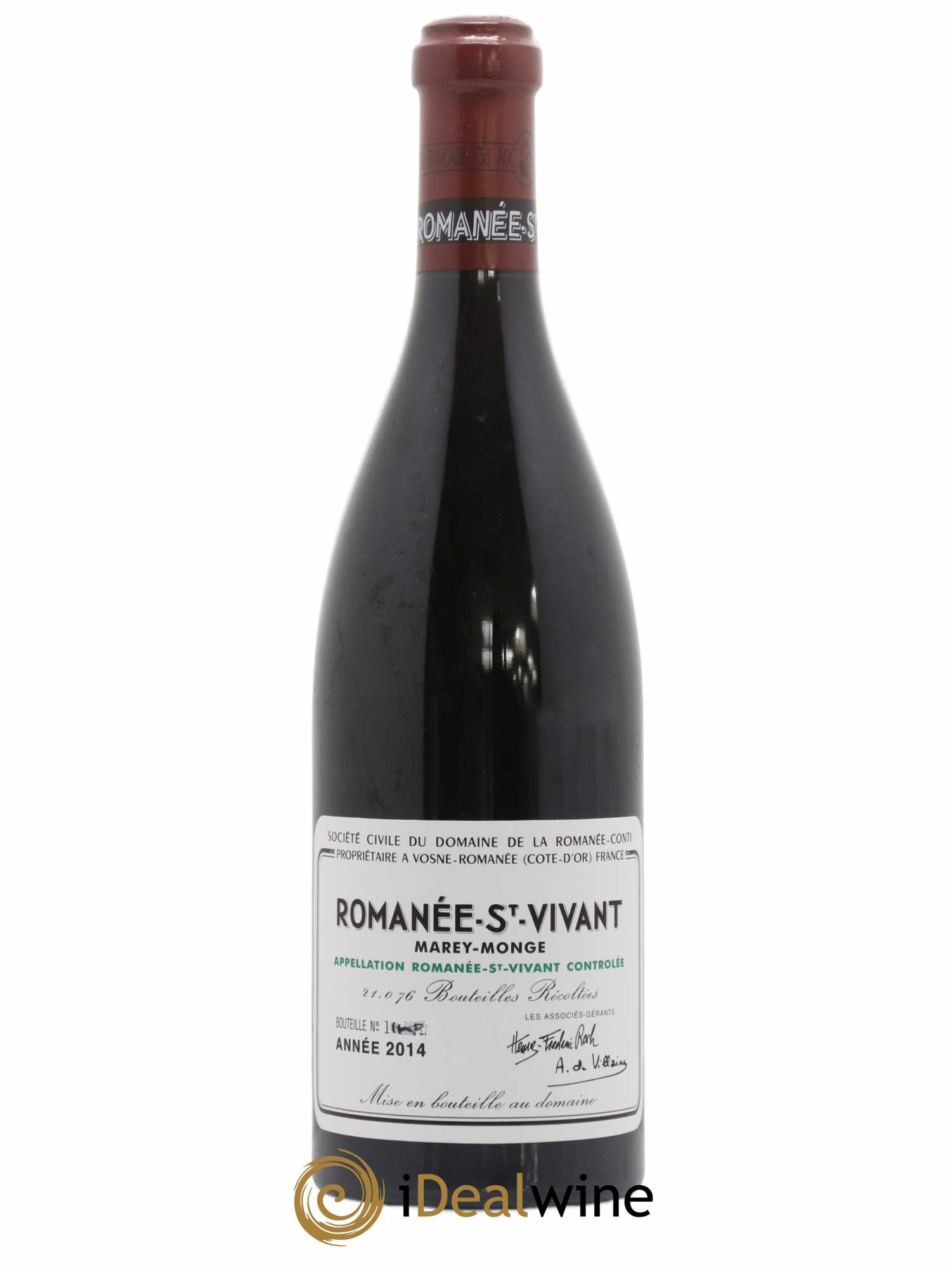 Romanée-Saint-Vivant Grand Cru Domaine de la Romanée-Conti 2014 - Lot de 1 bouteille - 0