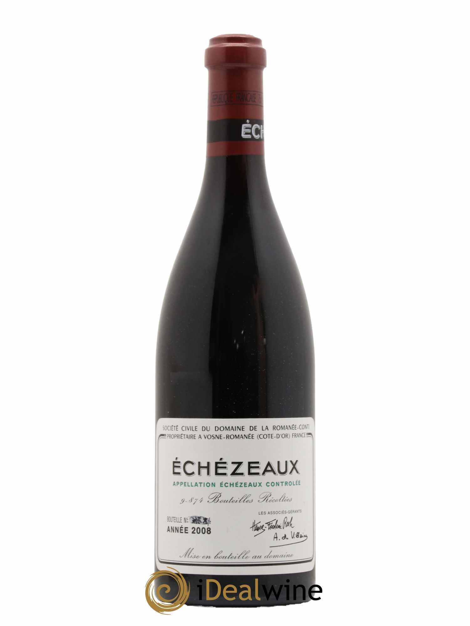 Echezeaux Grand Cru Domaine de la Romanée-Conti 2008 - Lot de 1 bouteille - 0
