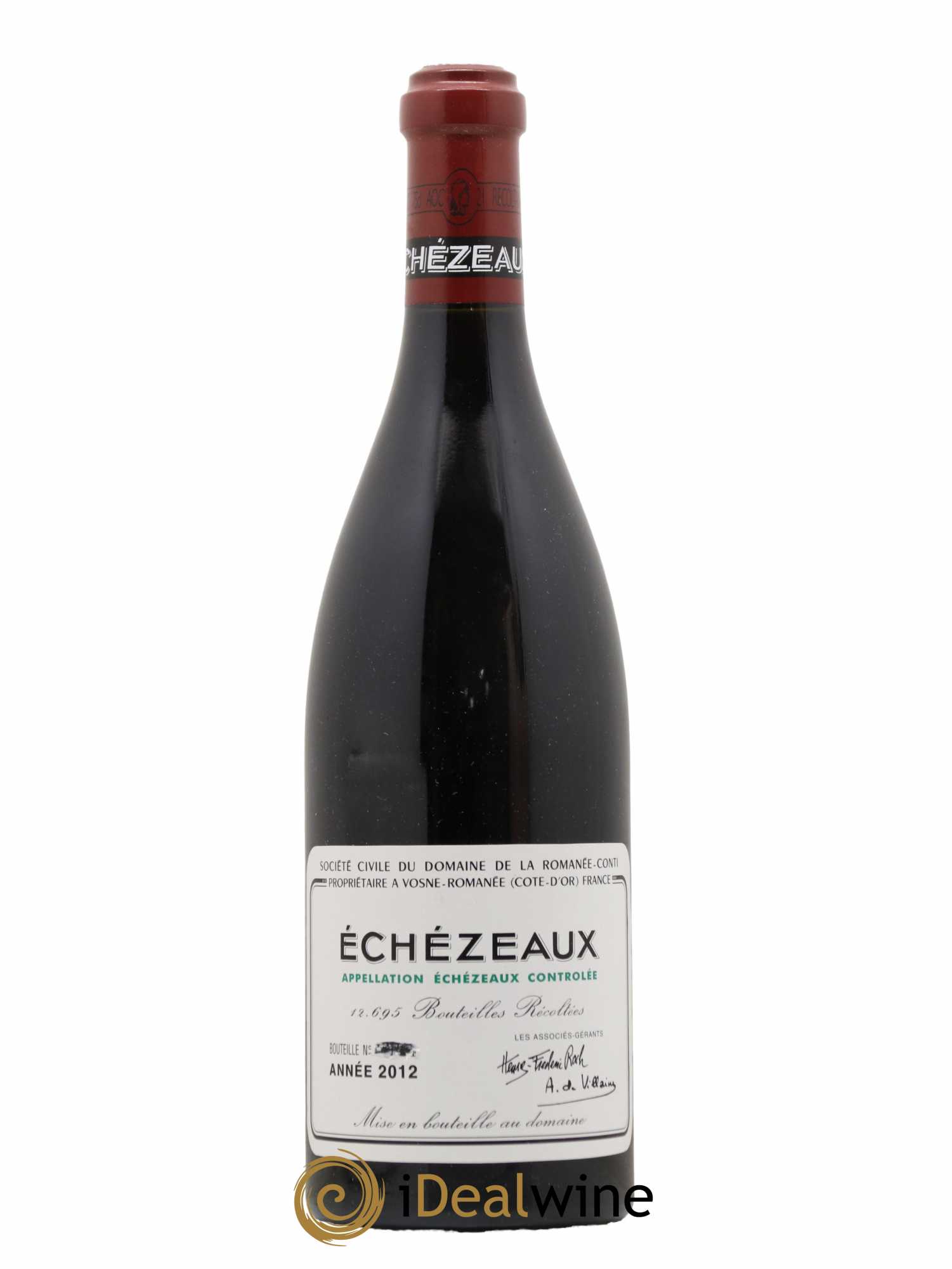 Echezeaux Grand Cru Domaine de la Romanée-Conti 2012 - Lot de 1 bouteille - 0