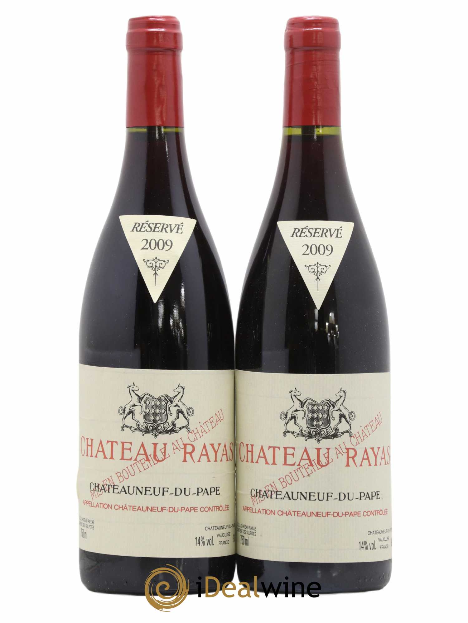Châteauneuf-du-Pape Château Rayas Emmanuel Reynaud 2009 - Lot de 2 bouteilles - 0