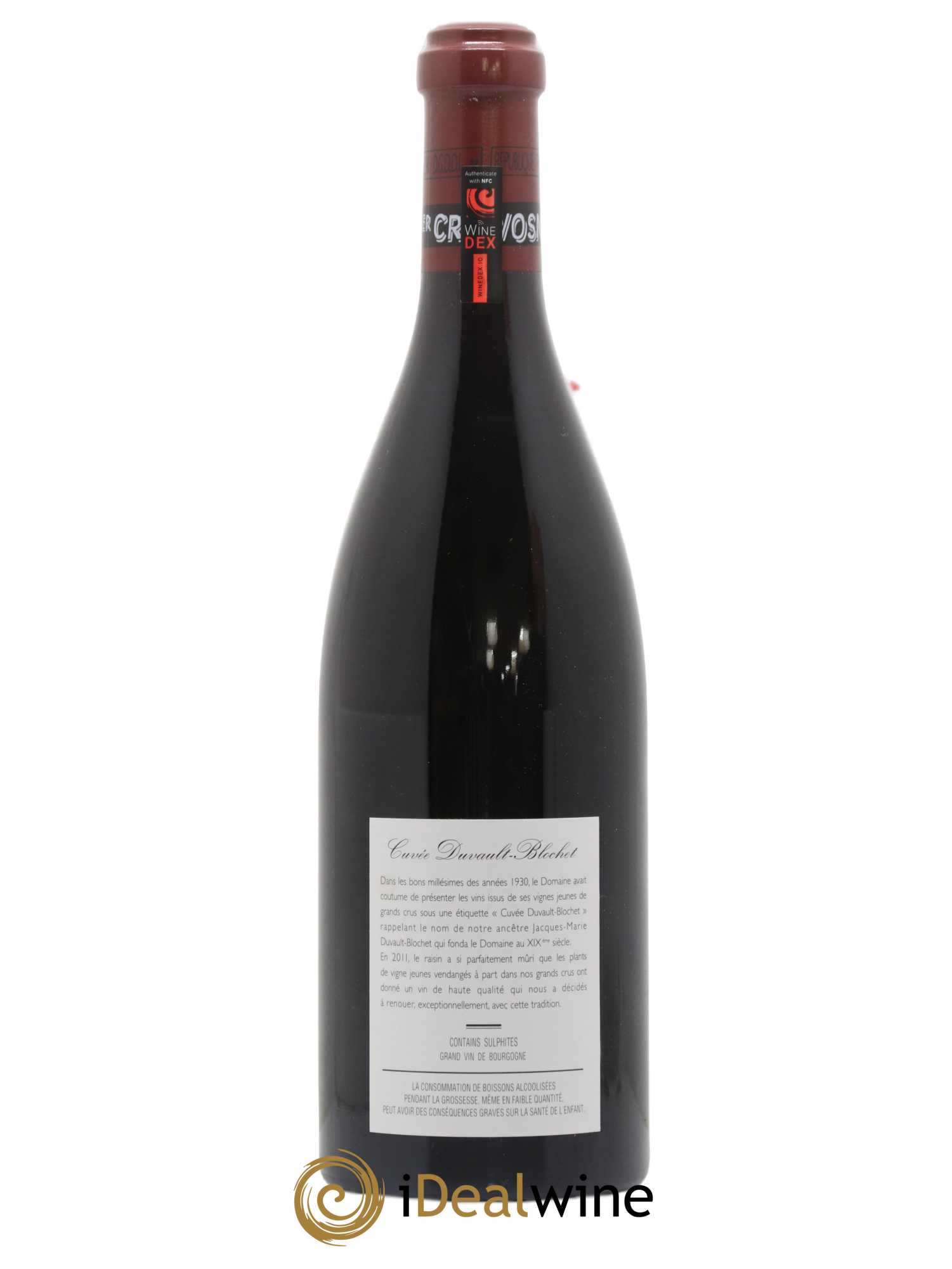 Vosne-Romanée 1er Cru Cuvée Duvault Blochet Domaine de la Romanée-Conti 2011 - Lot de 1 bouteille - 1