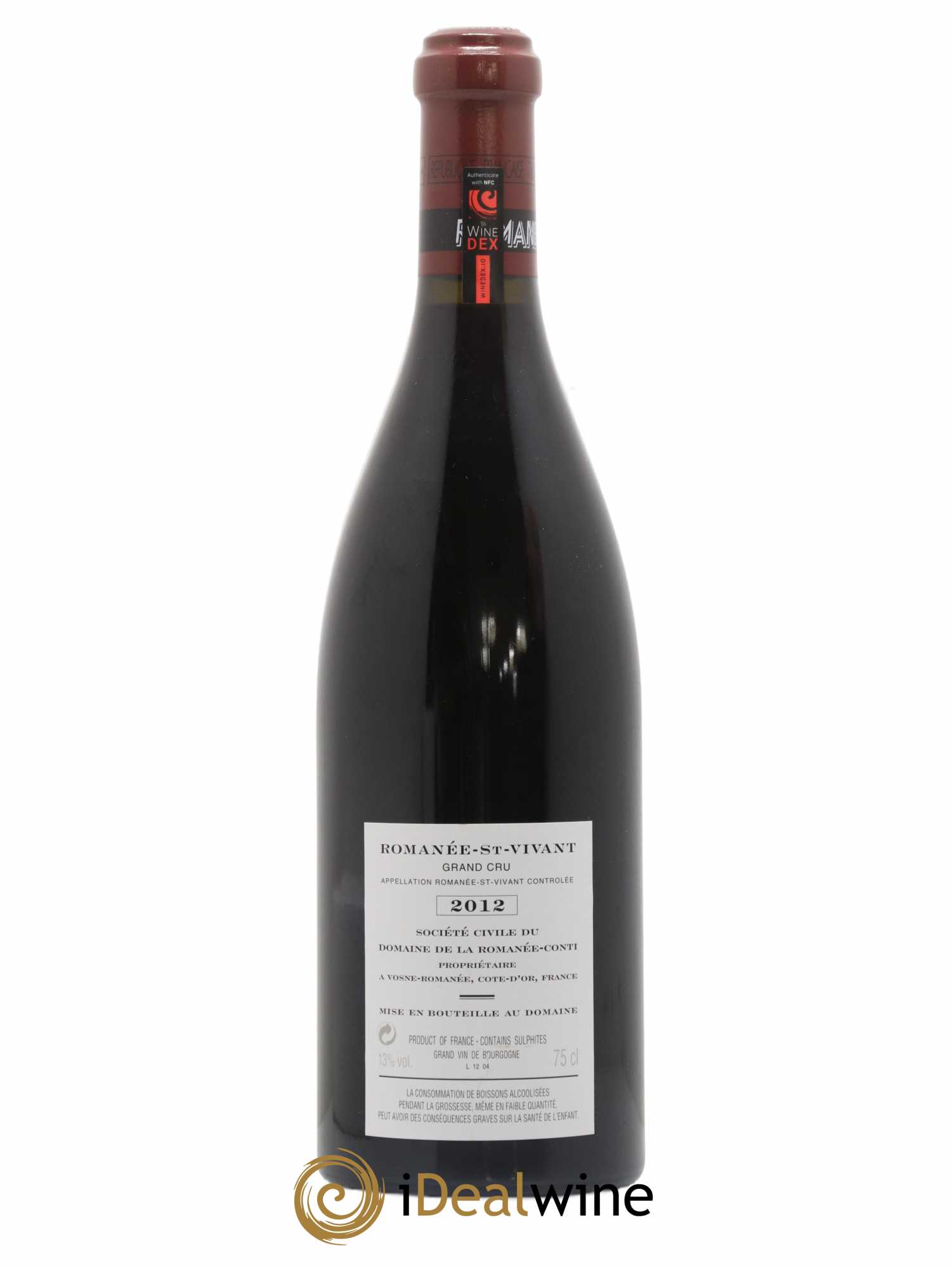 Romanée-Saint-Vivant Grand Cru Domaine de la Romanée-Conti 2012 - Lot de 1 bouteille - 1