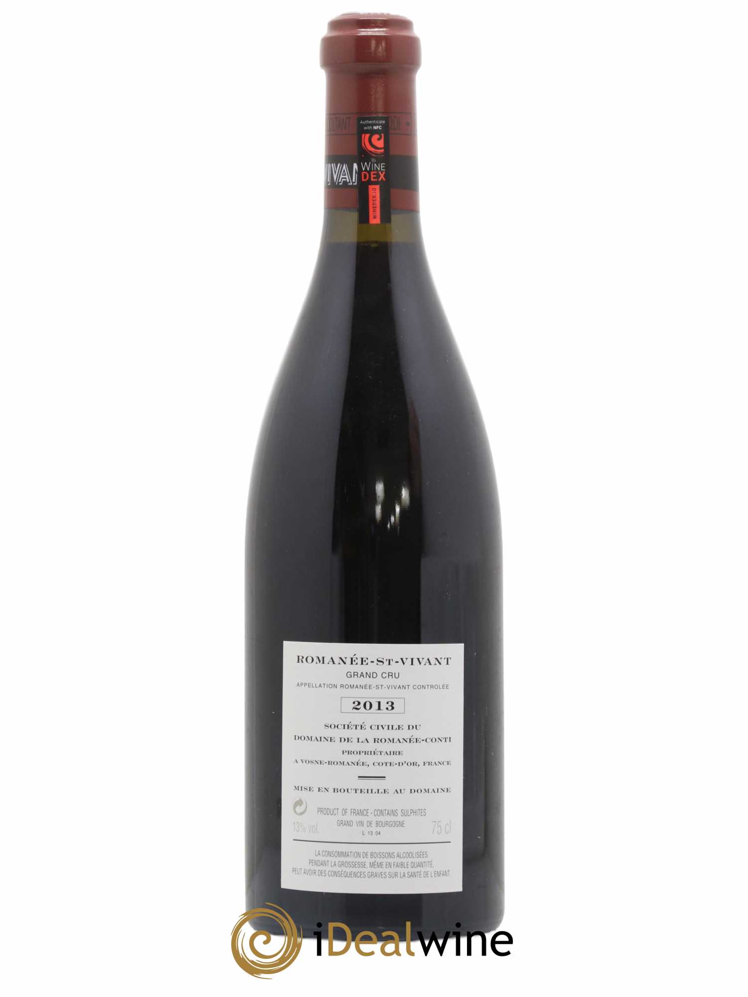 Romanée-Saint-Vivant Grand Cru Domaine de la Romanée-Conti 2013 - Lot de 1 bouteille - 1