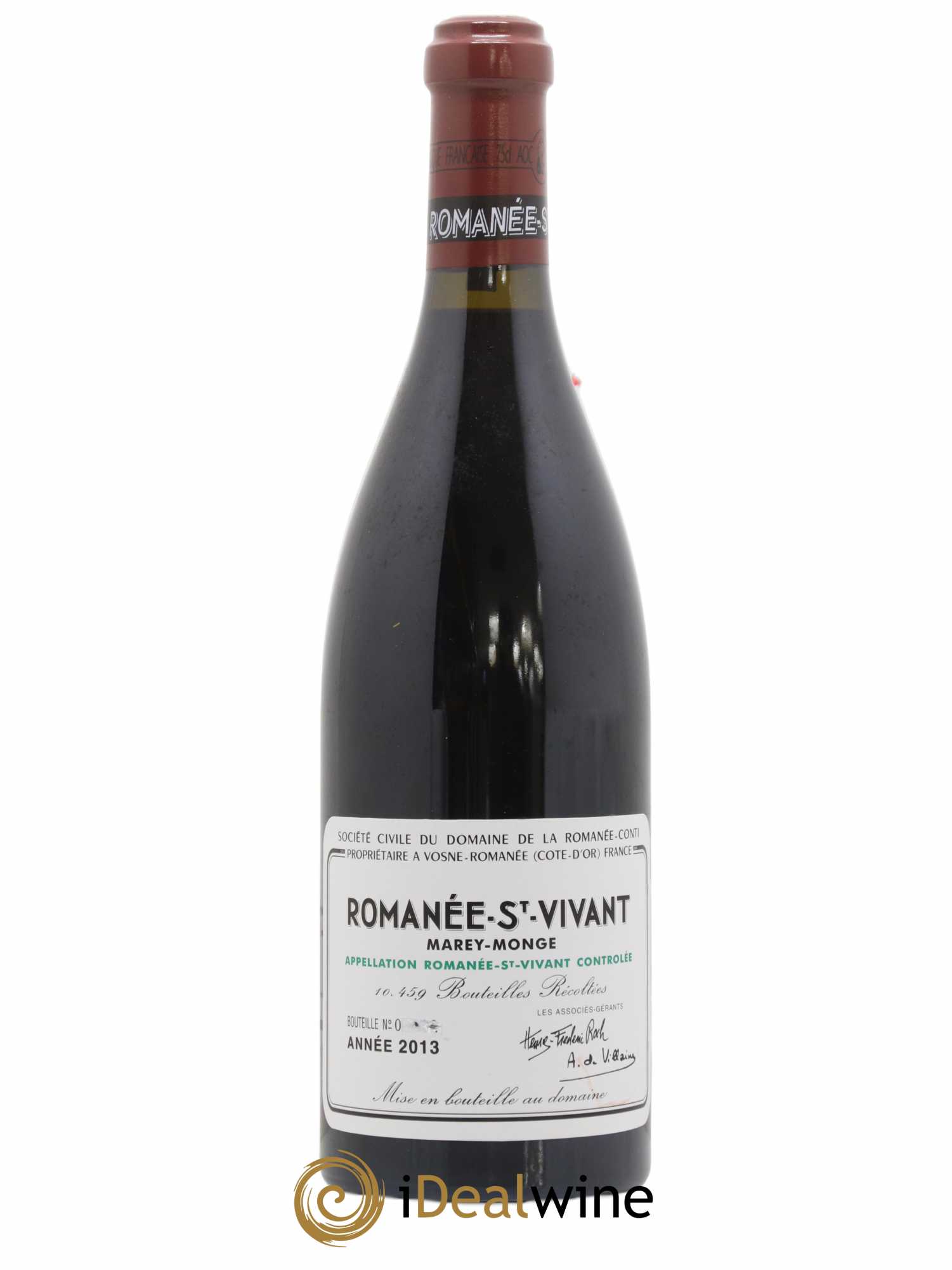 Romanée-Saint-Vivant Grand Cru Domaine de la Romanée-Conti 2013 - Lot de 1 bouteille - 0