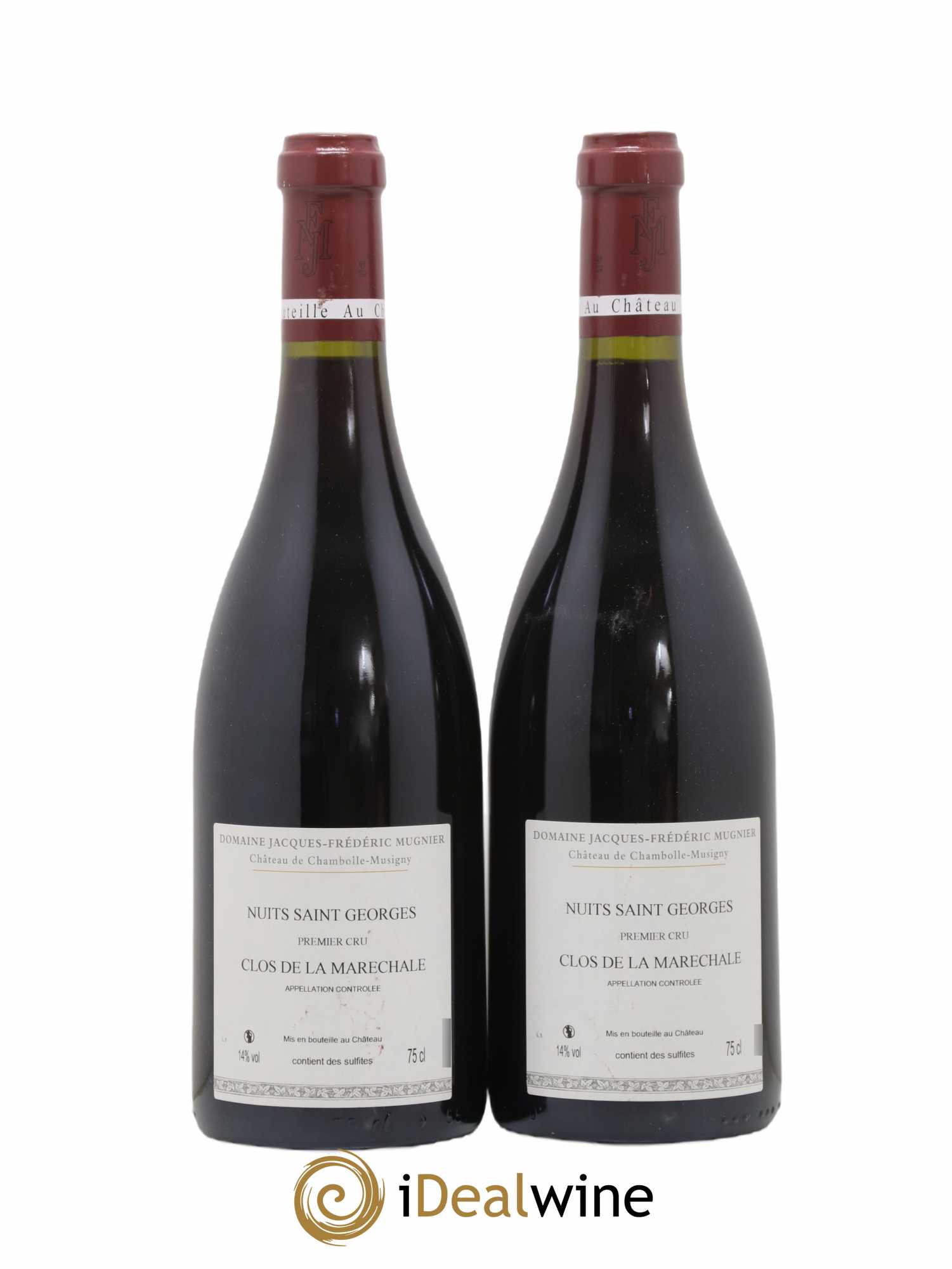 Nuits-Saint-Georges 1er Cru Clos de La Maréchale Jacques-Frédéric Mugnier 2009 - Lot de 2 bouteilles - 1