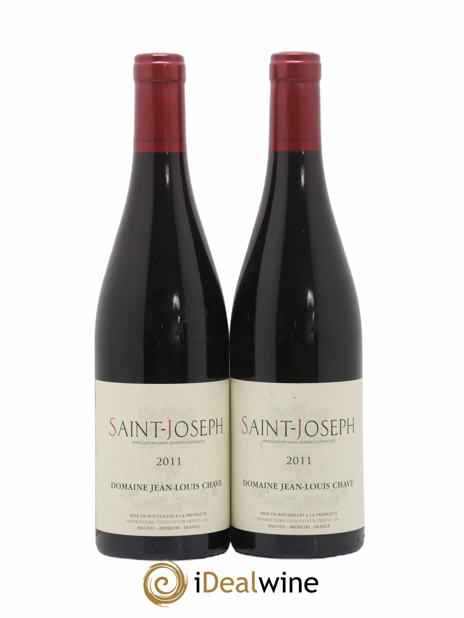 Saint-Joseph Jean-Louis Chave 2011 - Lot de 2 bouteilles - 0