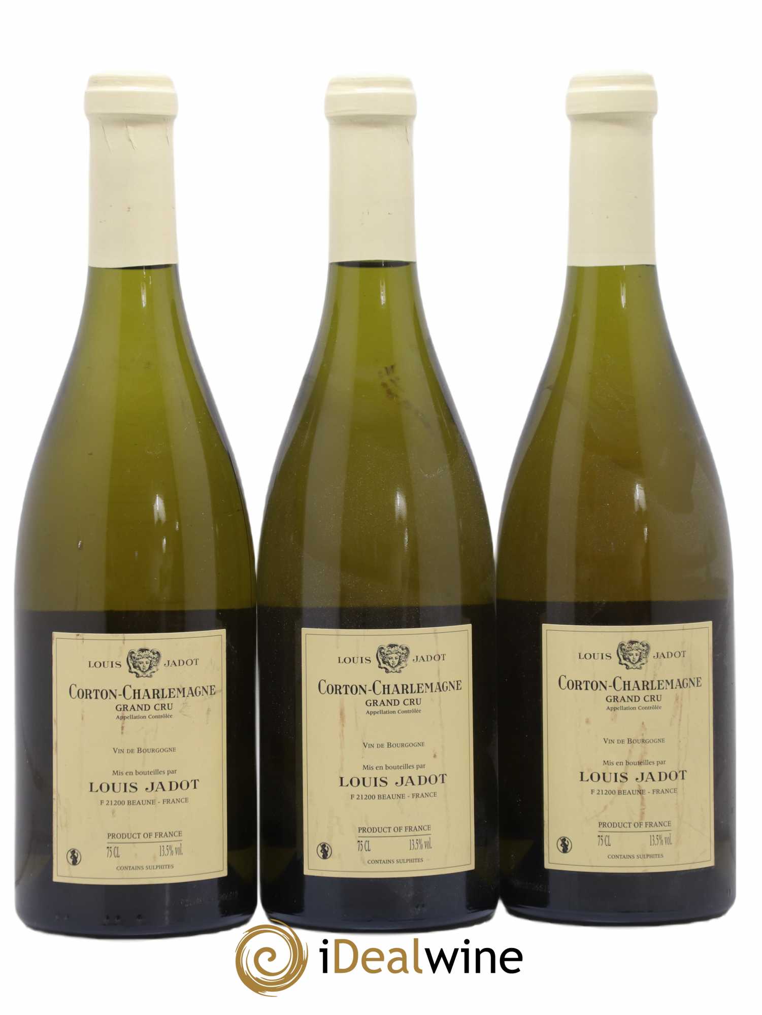 Corton-Charlemagne Grand Cru Maison Louis Jadot 2009 - Lot de 3 bouteilles - 1