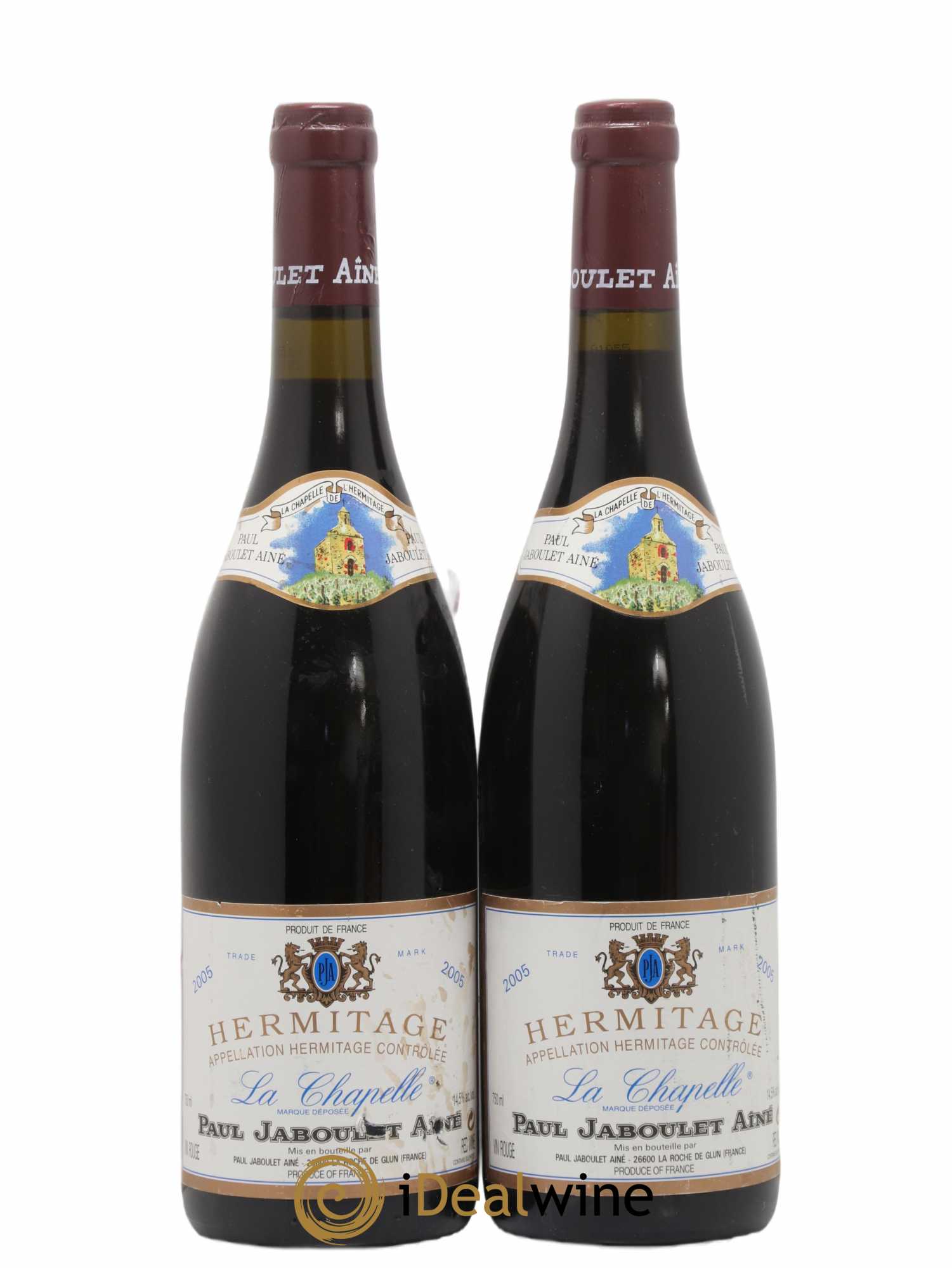 Hermitage La Chapelle Paul Jaboulet Ainé 2005 - Lot de 2 bouteilles - 0