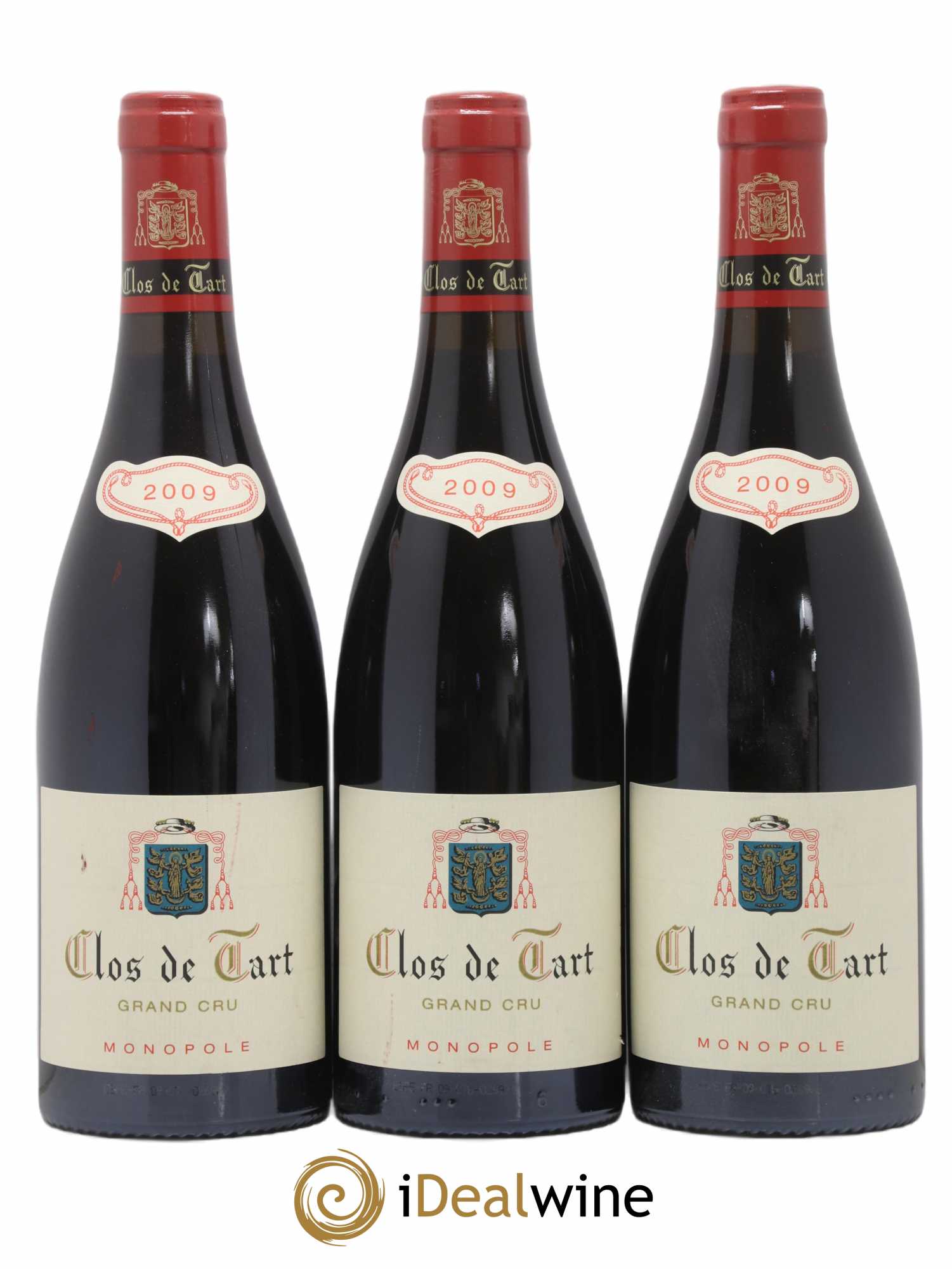 Clos de Tart Grand Cru Clos de Tart 2009 - Lot de 3 bouteilles - 0