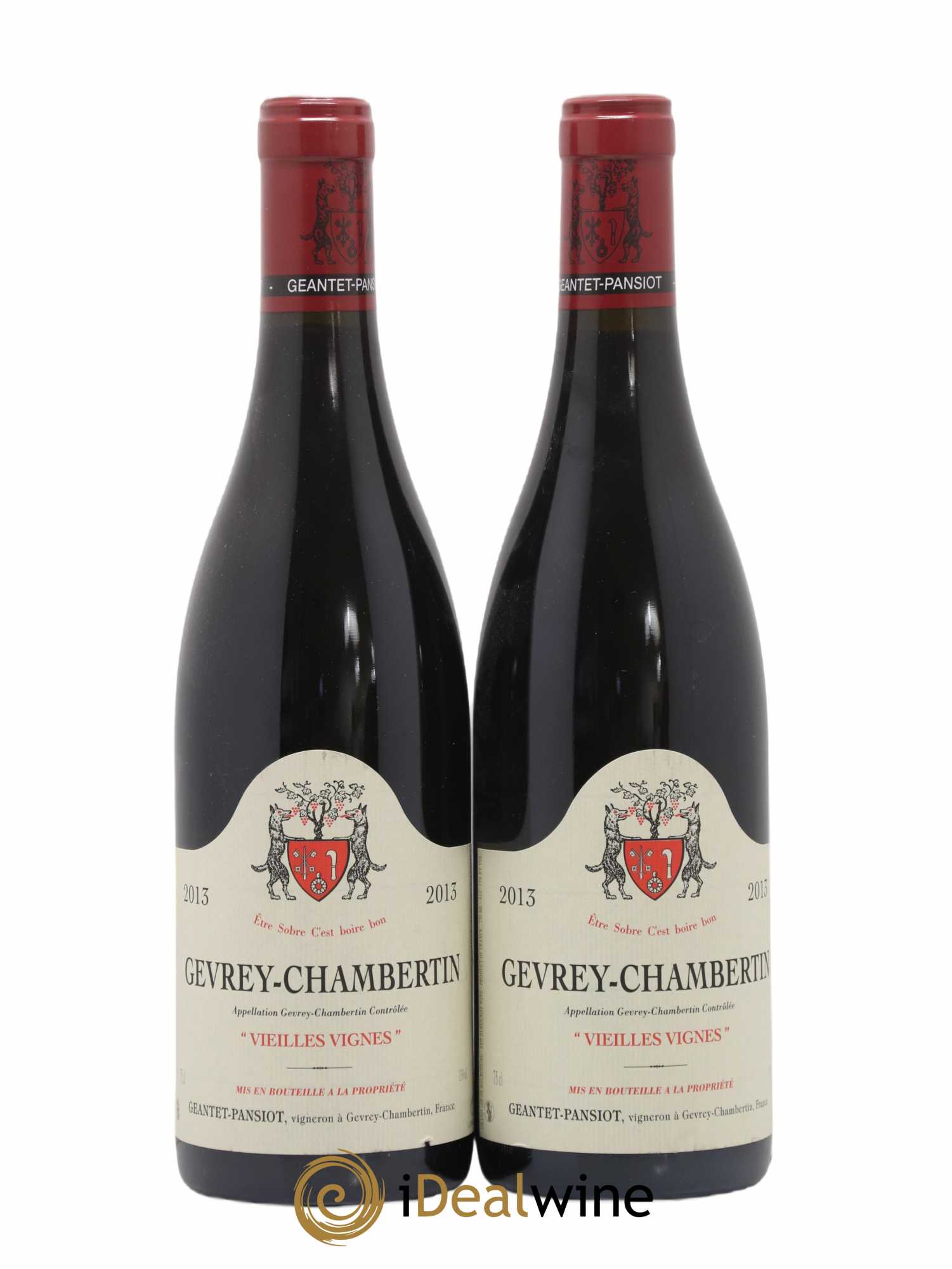 Gevrey-Chambertin Vieilles vignes Geantet-Pansiot 2013 - Lot de 2 bouteilles - 0