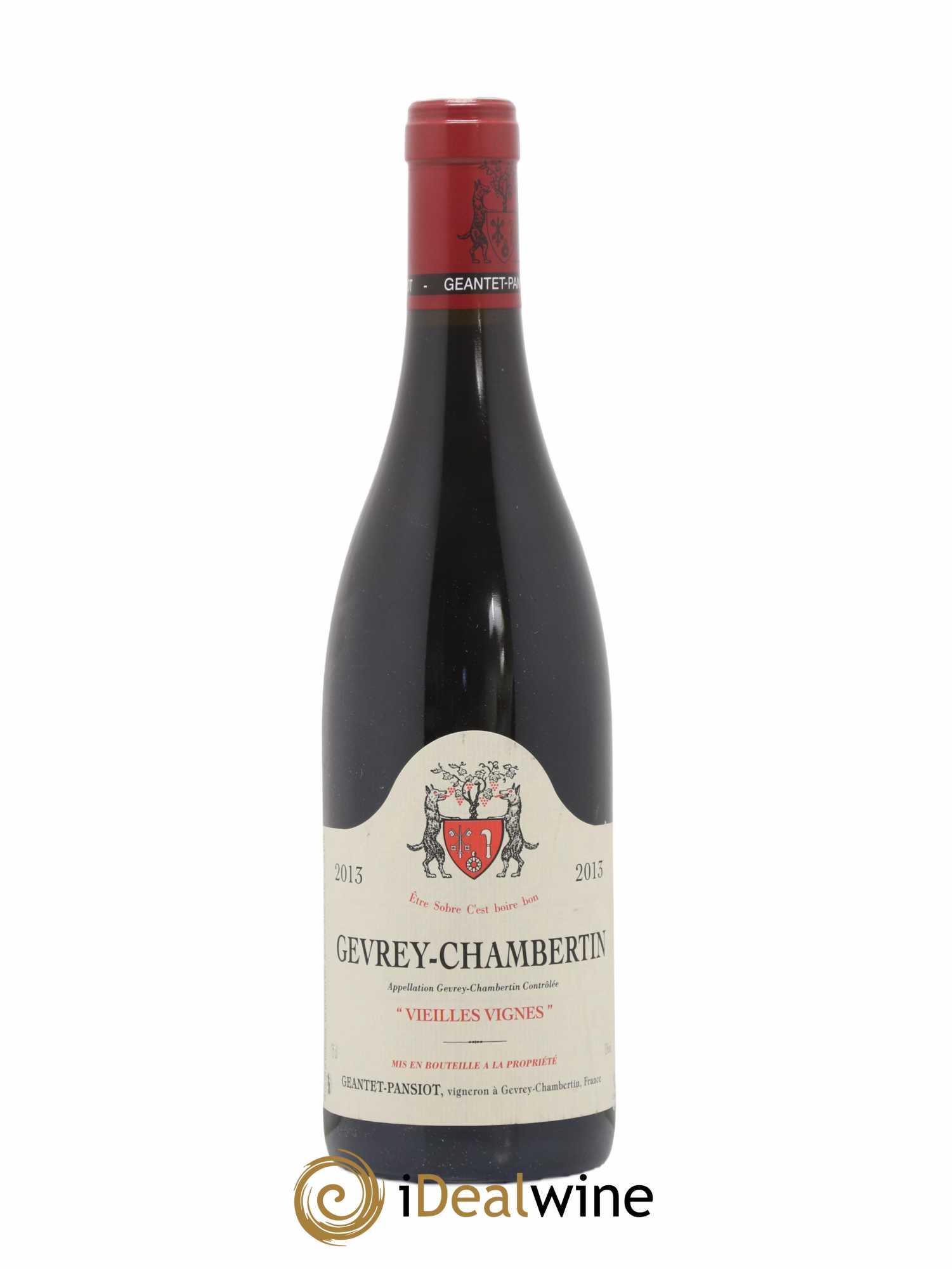 Gevrey-Chambertin Vieilles vignes Geantet-Pansiot 2013 - Lot de 1 bouteille - 0