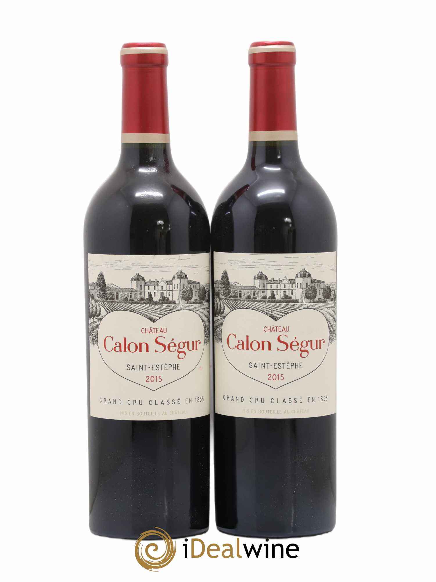 Château Calon Ségur 3ème Grand Cru Classé 2015 - Lot de 2 bouteilles - 0