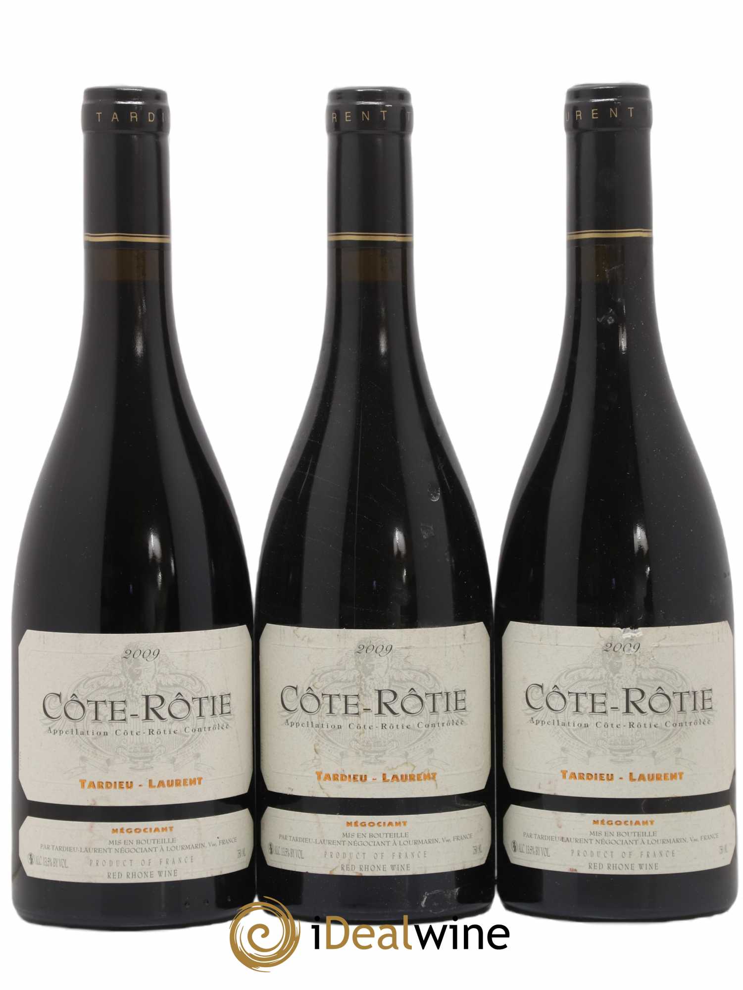 Côte-Rôtie Maison Tardieu-Laurent 2009 - Lot de 3 bouteilles - 0