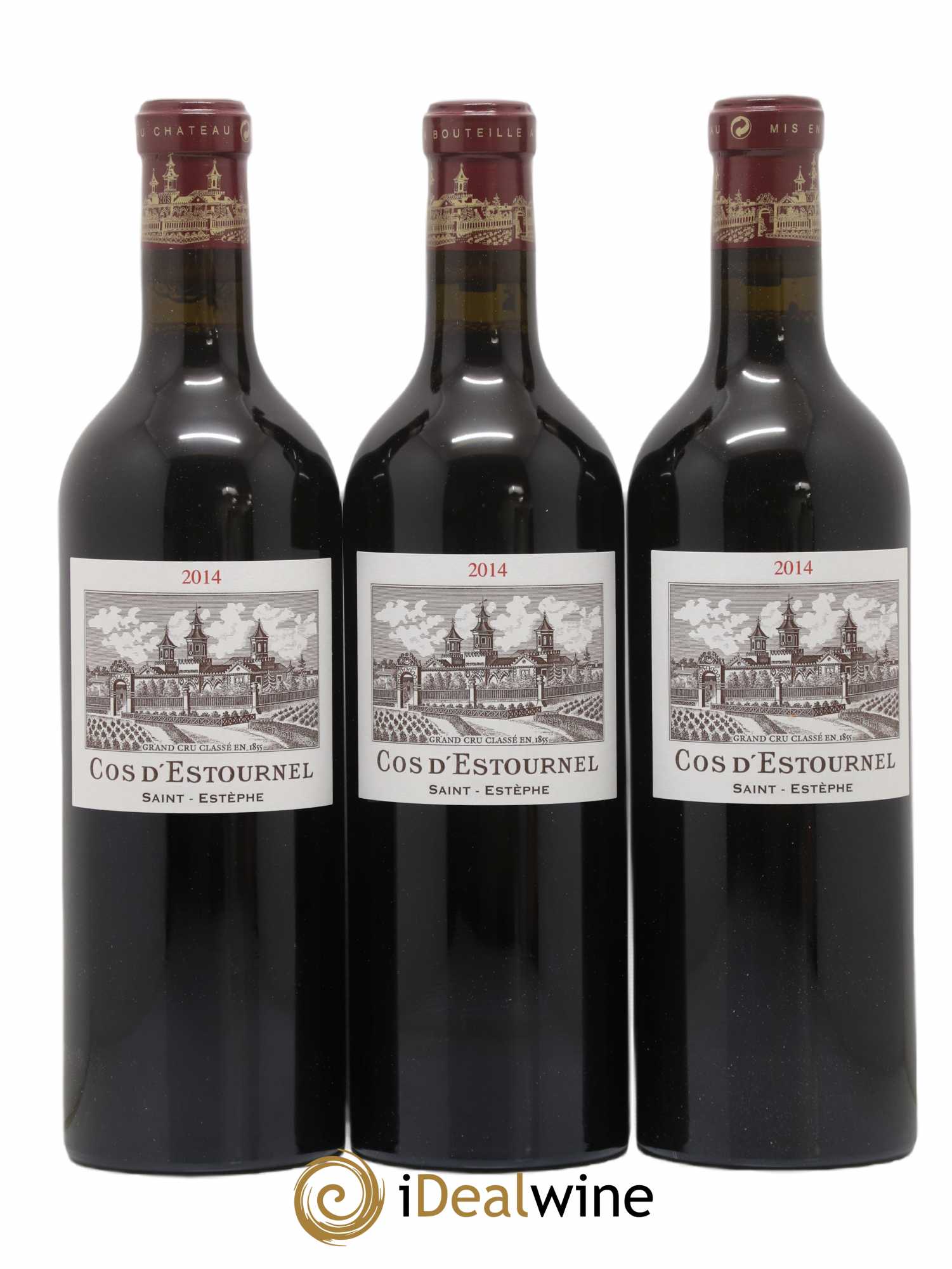 Cos d'Estournel 2ème Grand Cru Classé 2014 - Lot de 3 bouteilles - 0