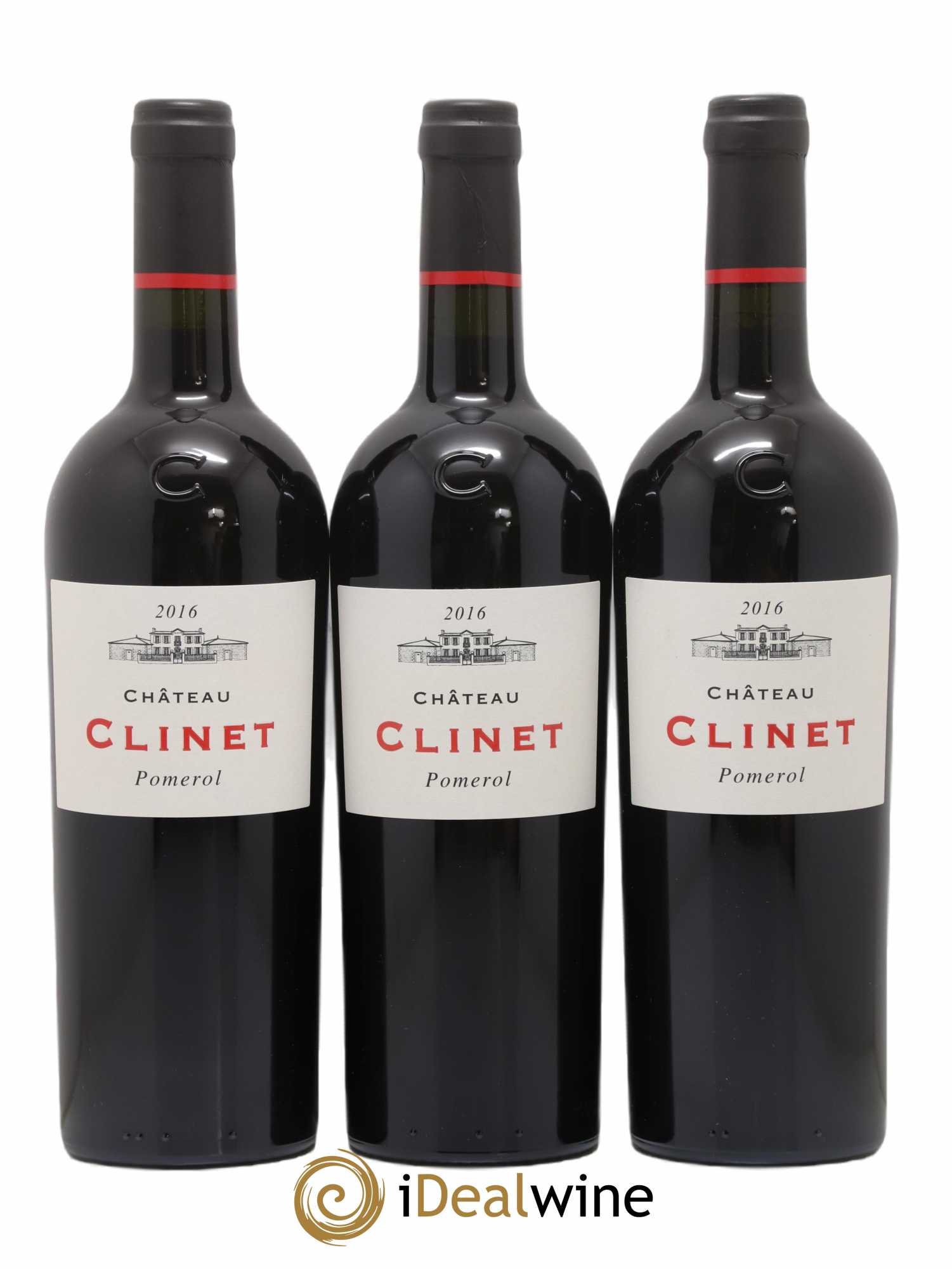 Château Clinet 2016 - Lot de 3 bouteilles - 0