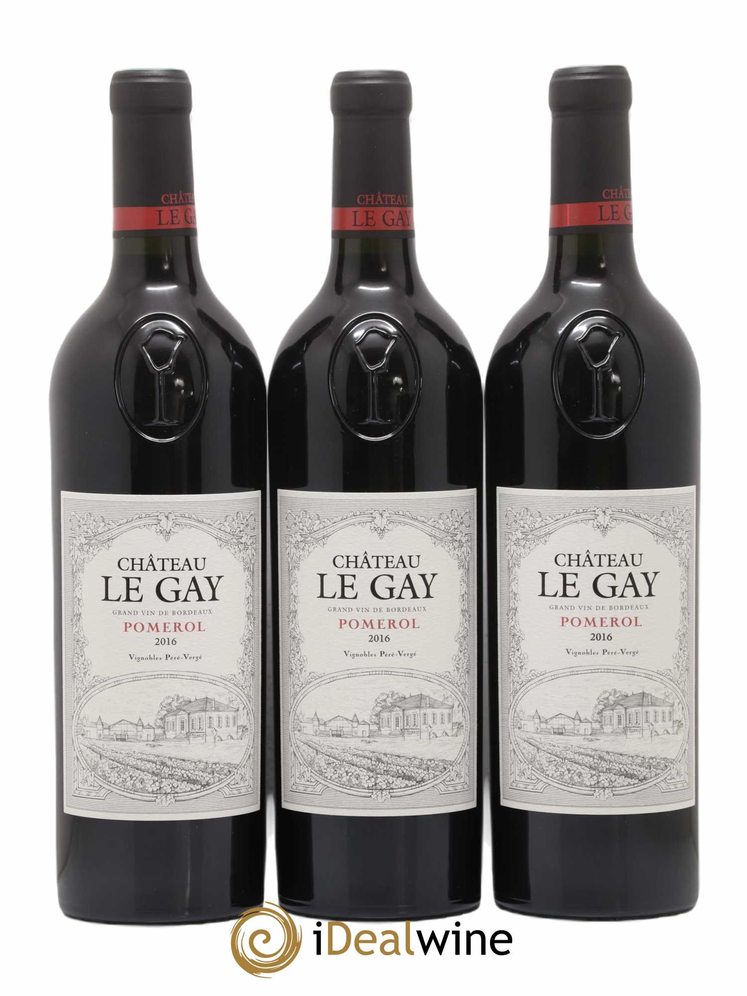 Château Le Gay 2016 - Lot de 3 bouteilles - 0