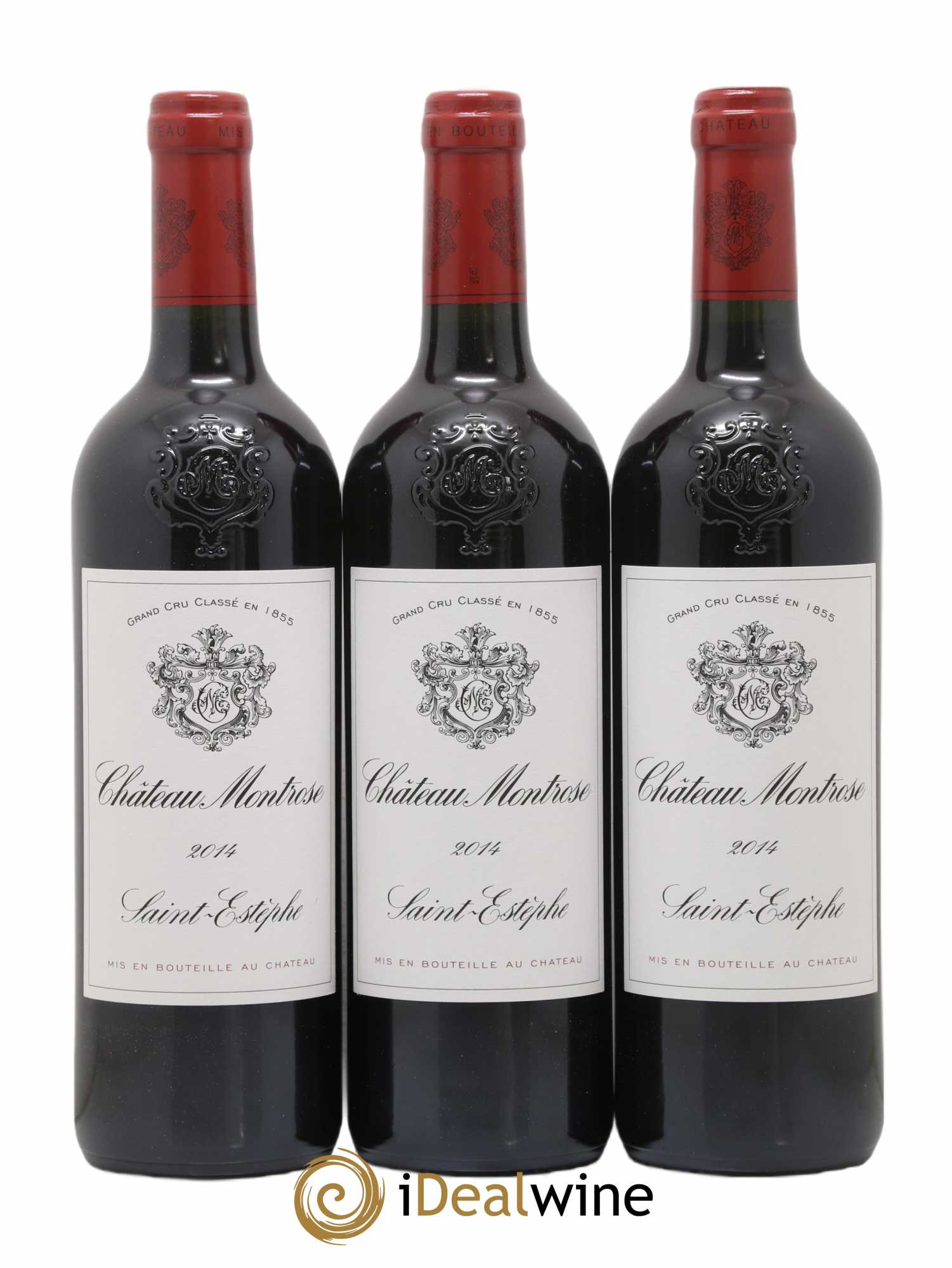 Château Montrose 2ème Grand Cru Classé 2014 - Lot de 3 bouteilles - 0