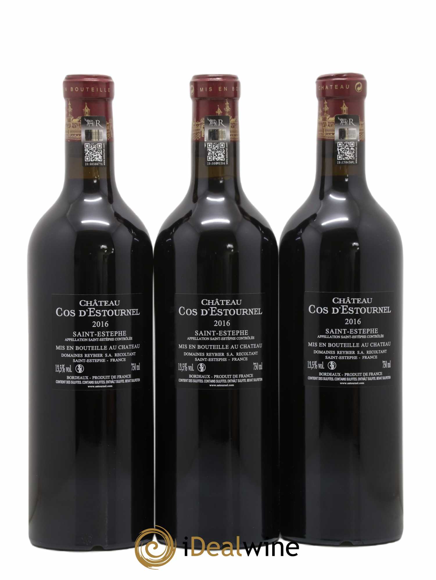 Cos d'Estournel 2ème Grand Cru Classé 2016 - Lot de 6 bouteilles - 2